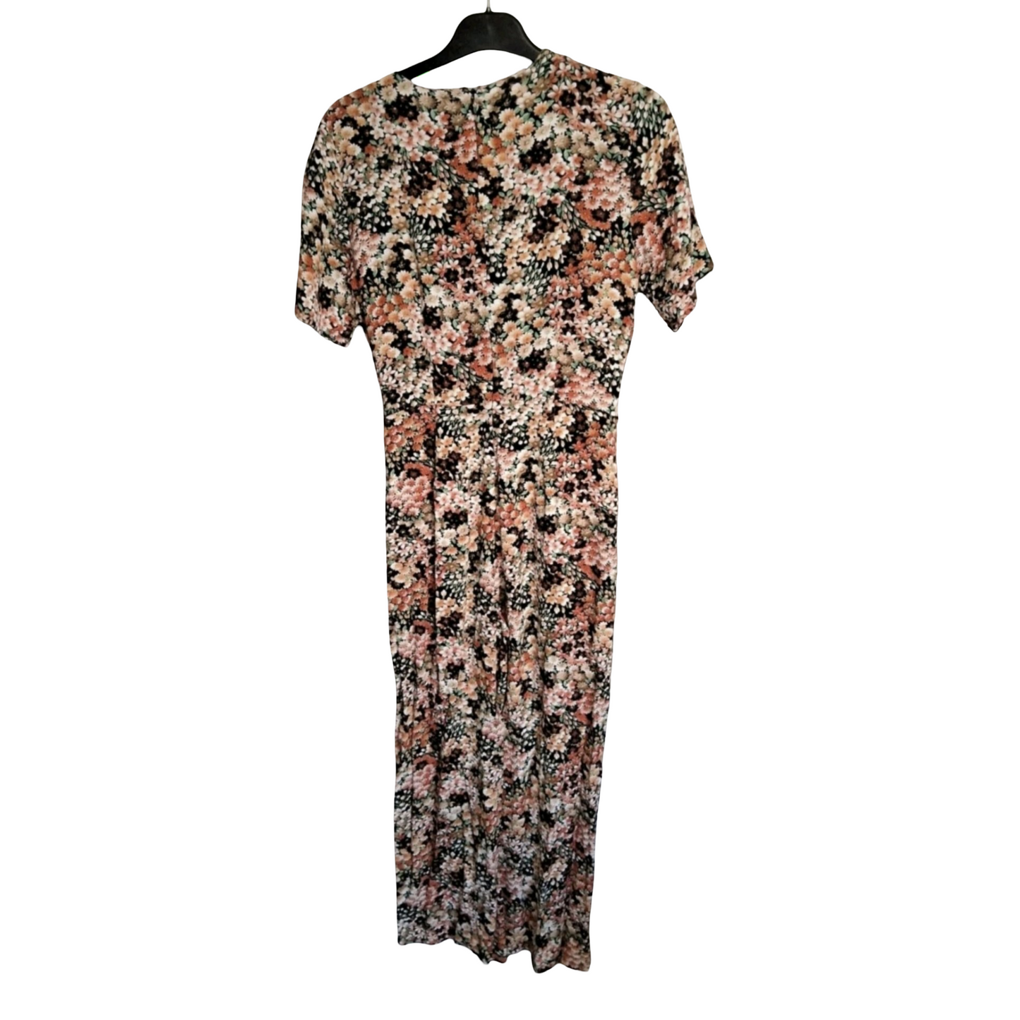 Anthropologie Kachel Floral Jumpsuit – Wide Leg Viscose Boho Style