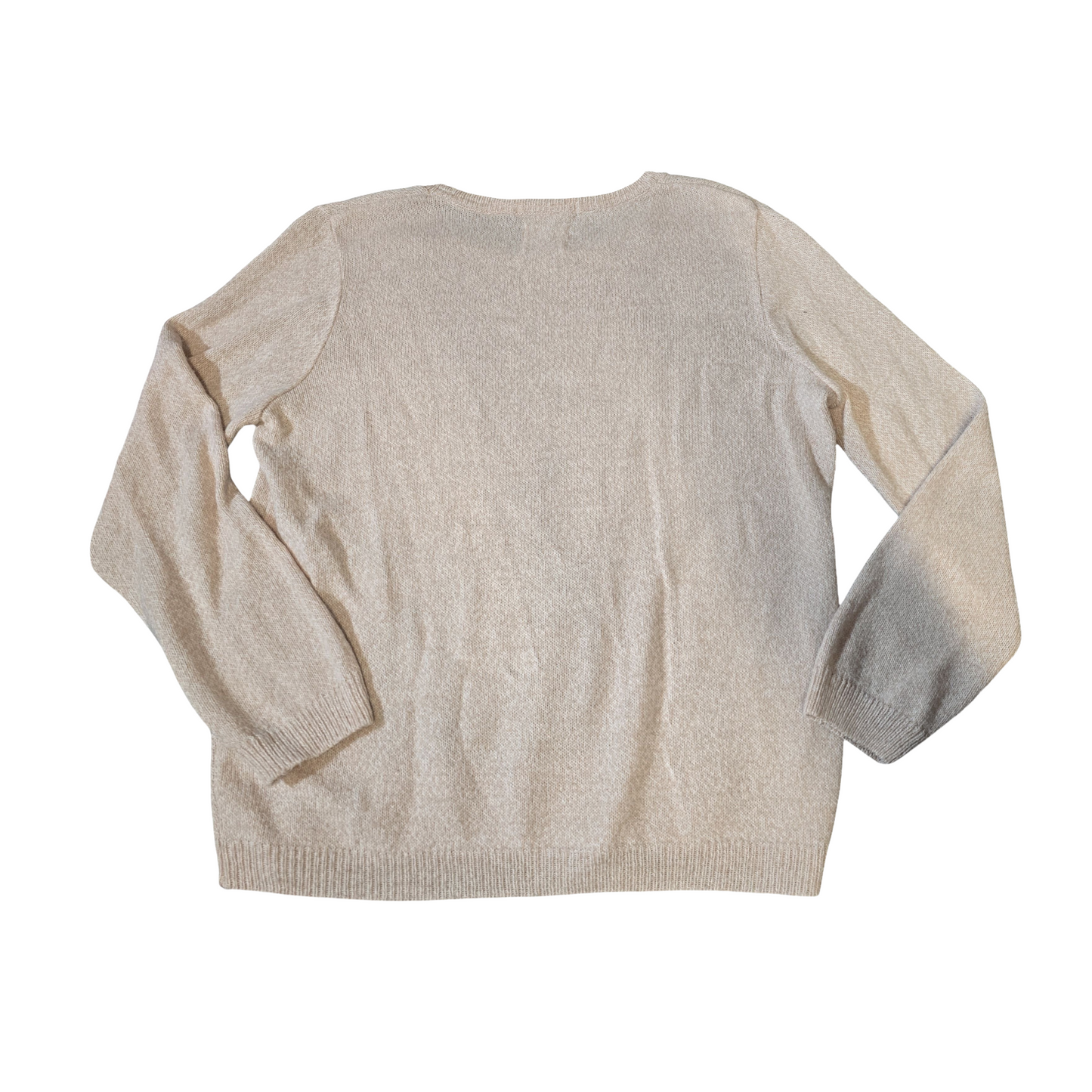 George Light Pink Penguin Christmas Jumper – Size 16 – Festive Knit