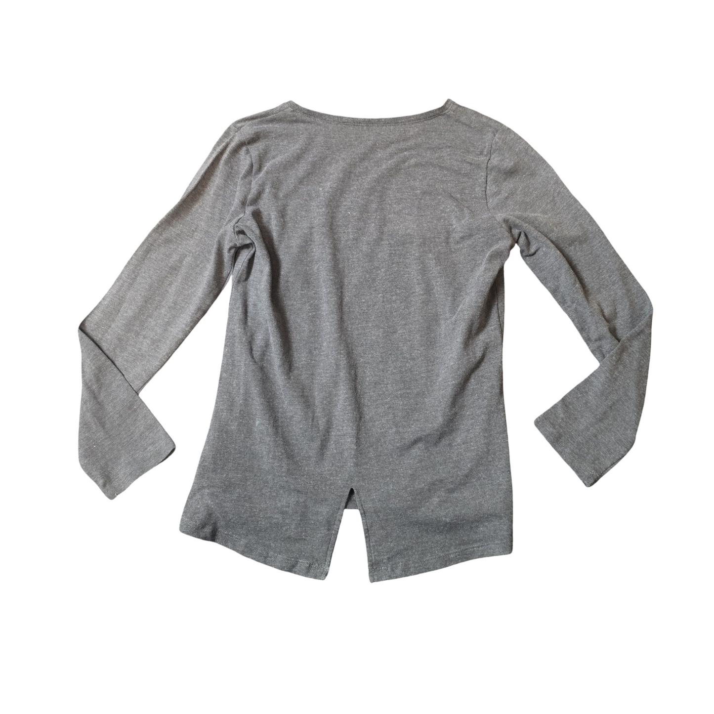 Matalan Girls grey long sleeved tshirt 10years