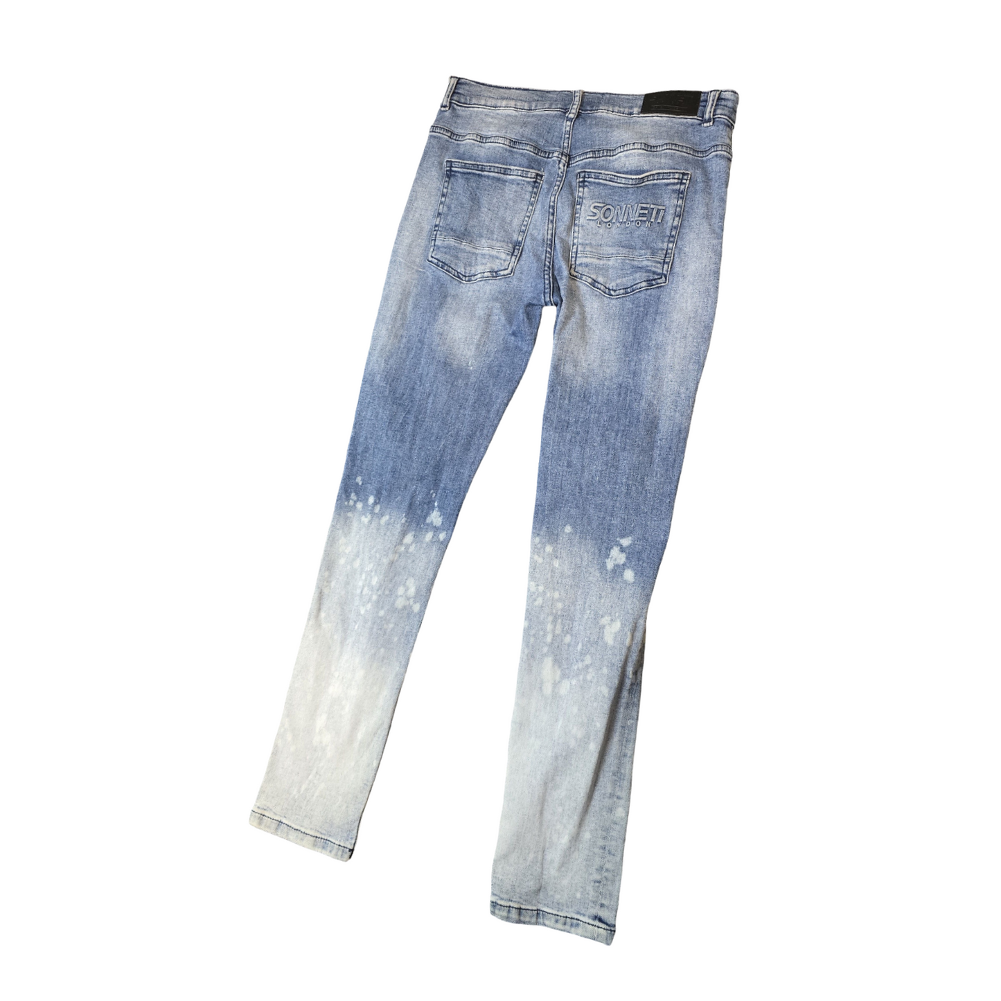 Blue Skinny Jeans Age 13-15years Boys Distressed Sonneti