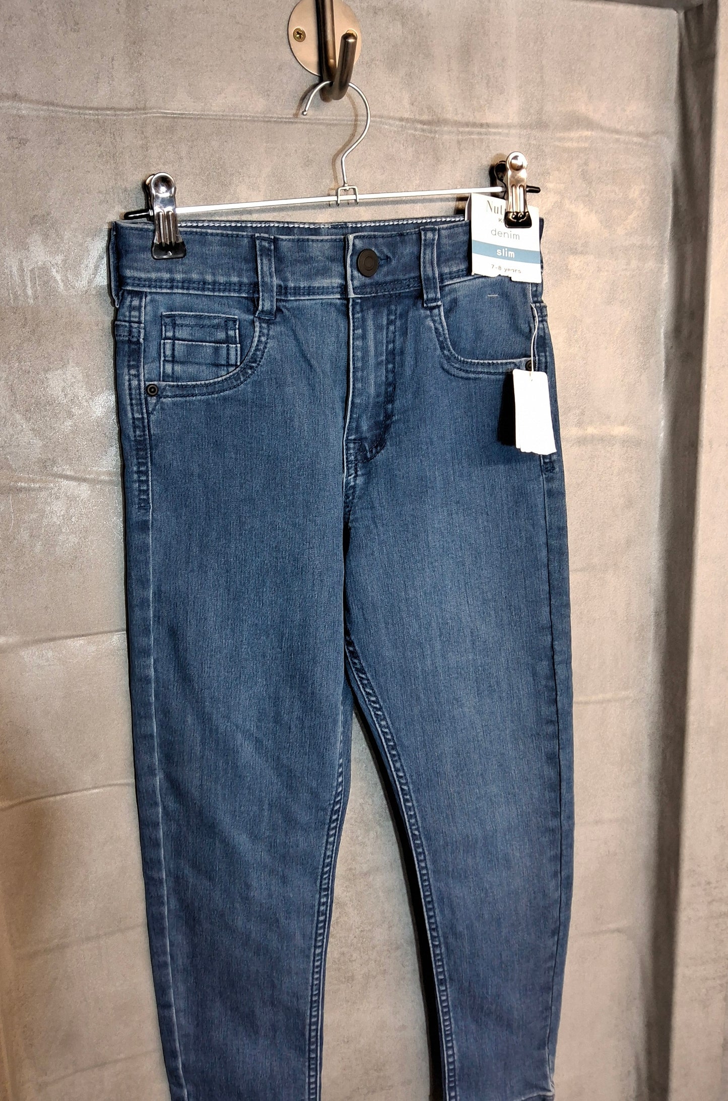 Nutmeg Girls Blue Skinny Jeans – Age 7-8 Yrs – NWT