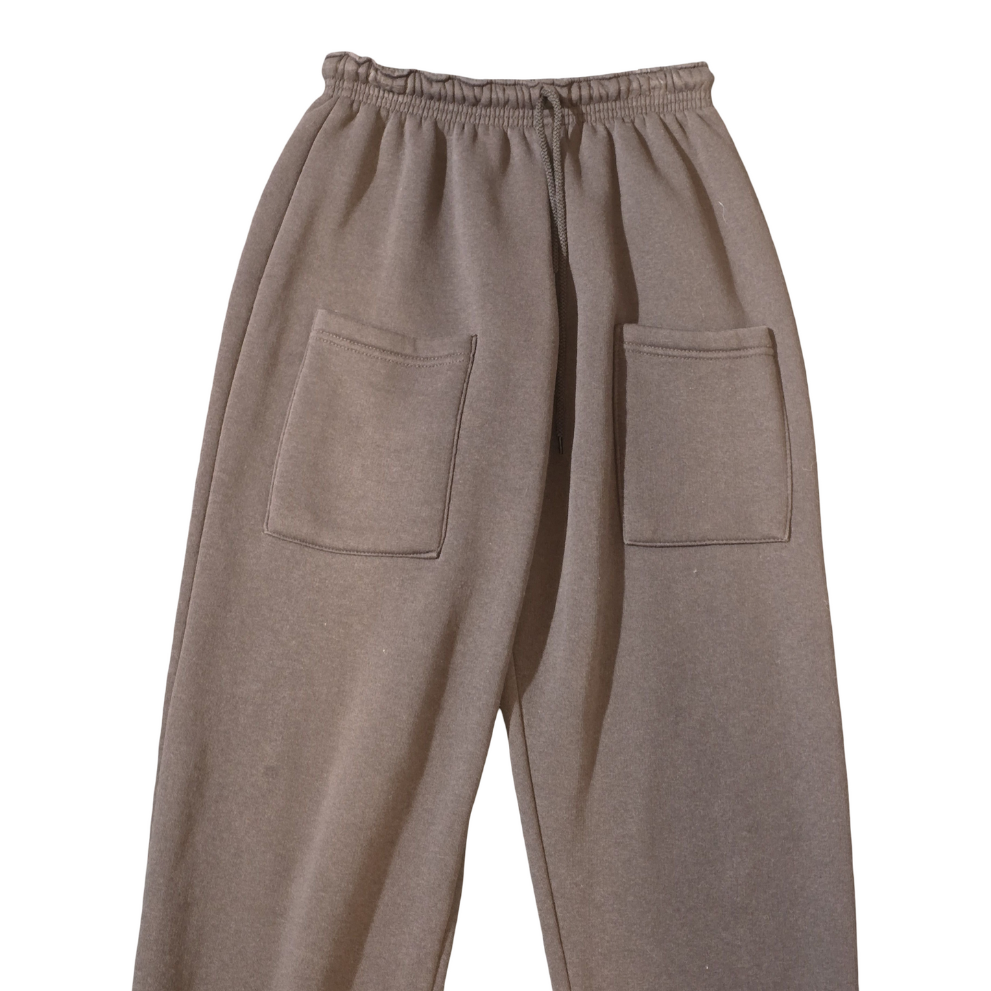 Prettylittlething Chocolate Brown Joggers | Size 6 | Fleece-Lined