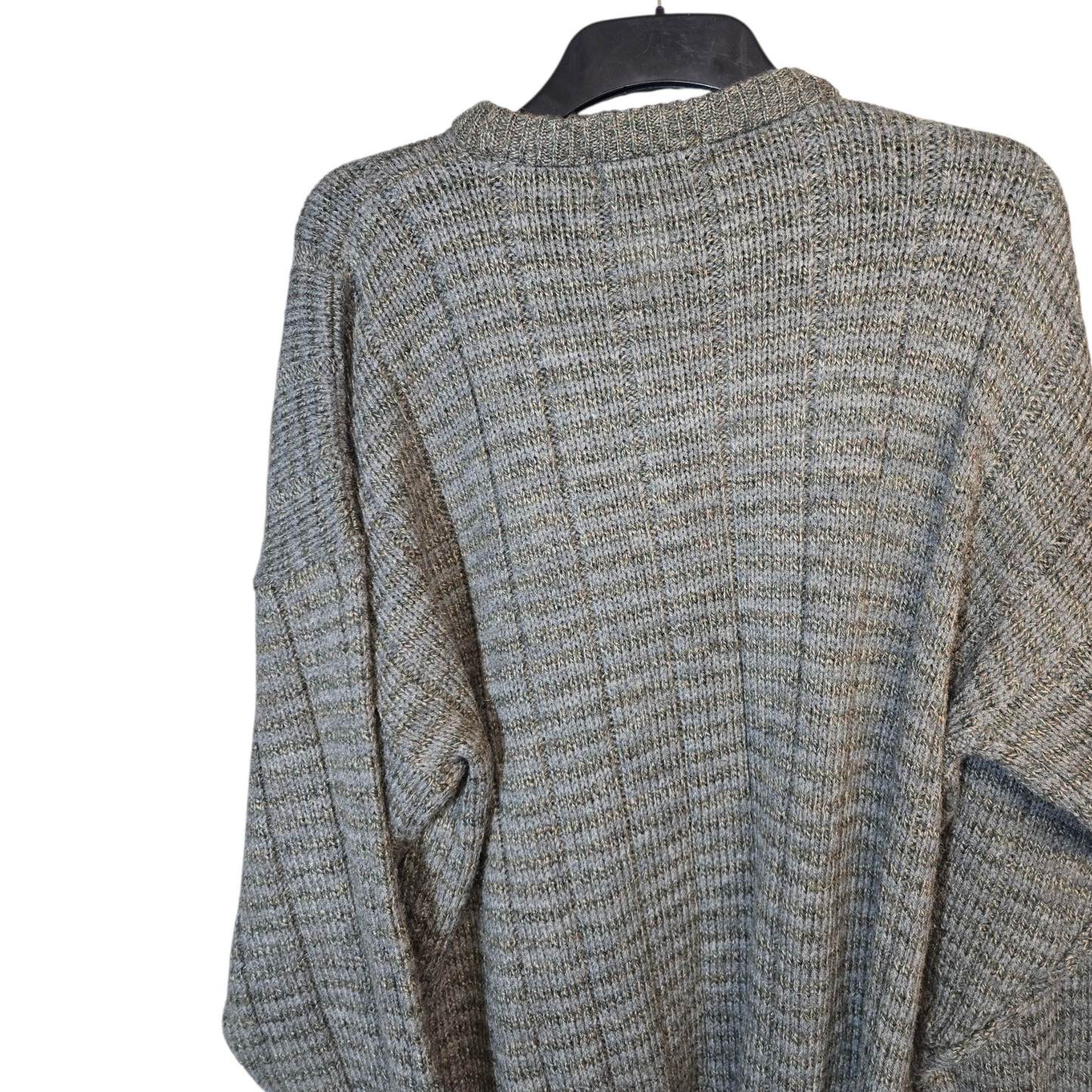 Vintage Peregrine Knitwear Grey Jumper – Men’s – Wool Blend