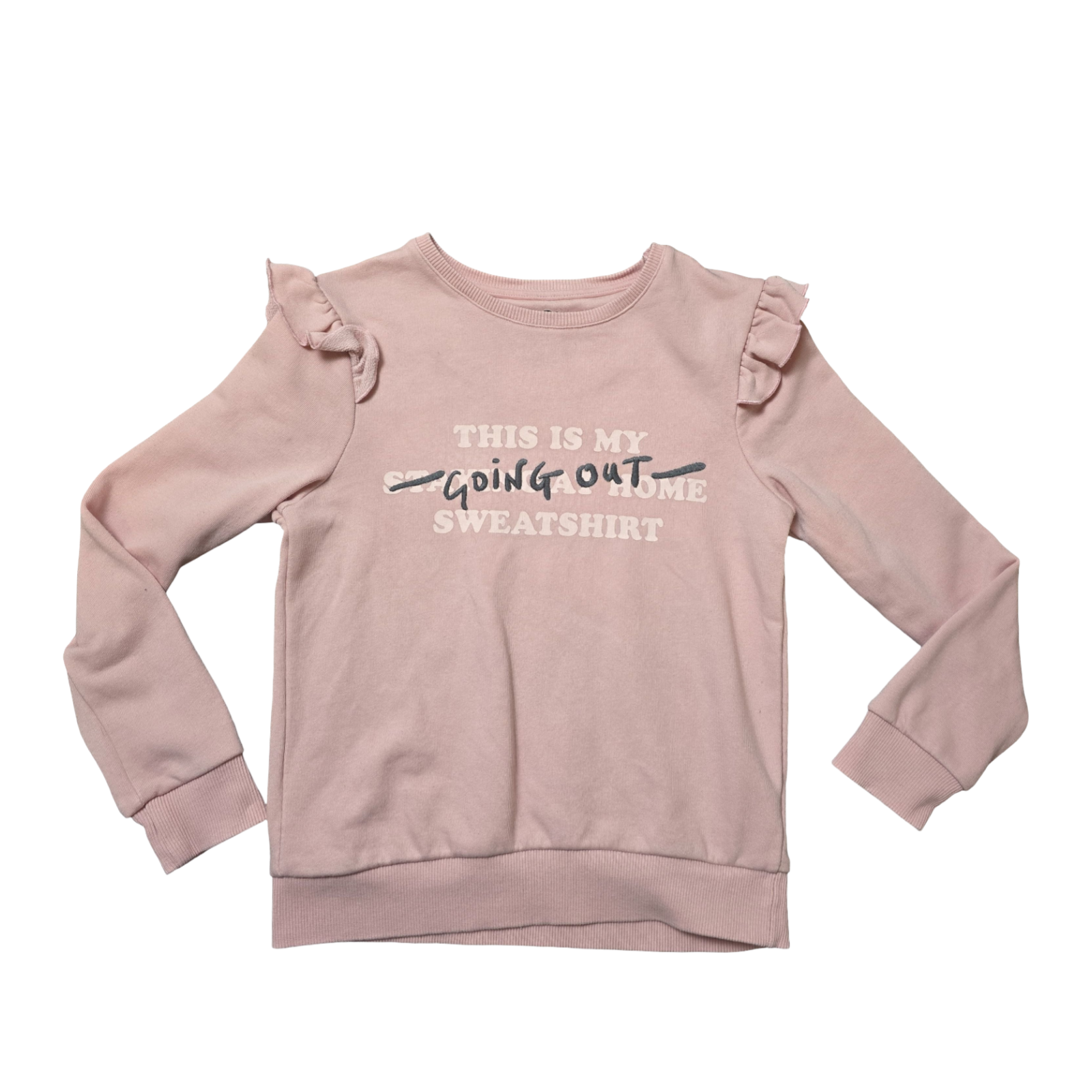 Pink Jumper Age 7-8 Years Easy Wear F&F