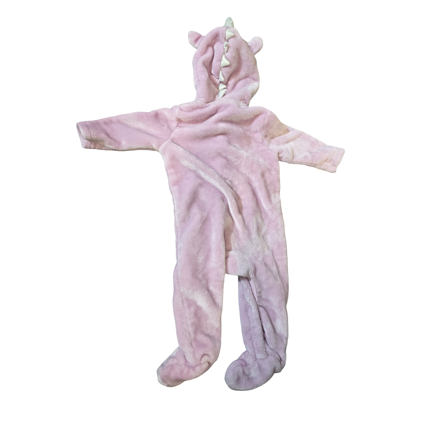 Bluezoo Girls Fluffy Pink Unicorn Bodysuit – 3–6 Months – Polyester