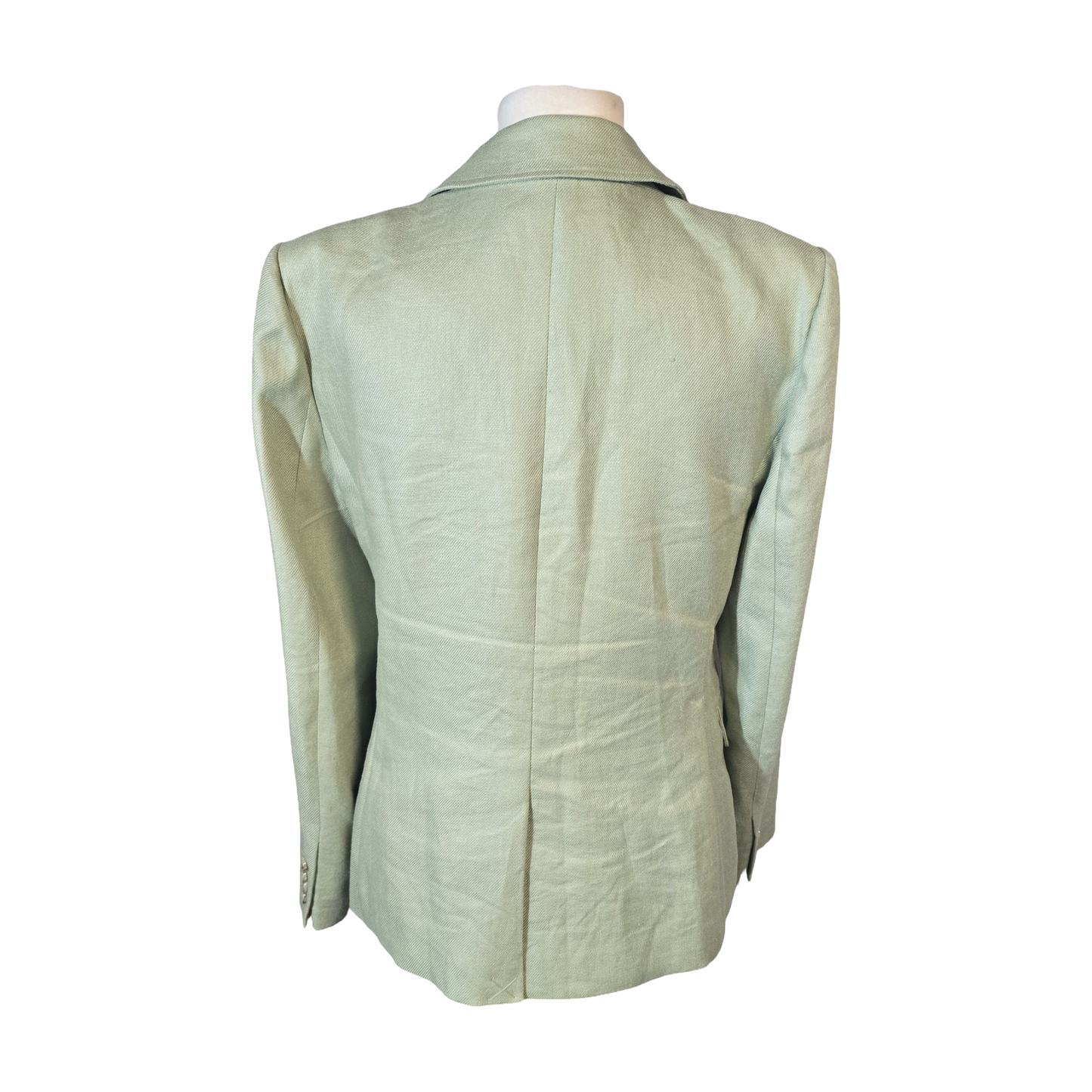 Hobbs Mint Green Pure Linen Blazer – Tailored Fit – UK 12
