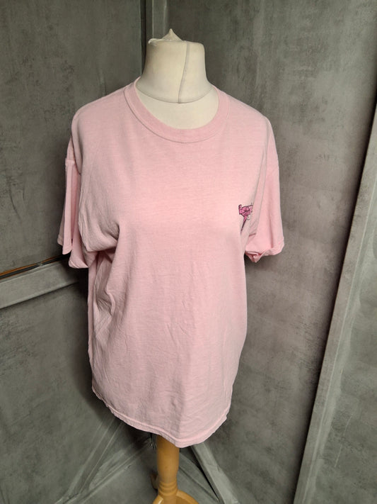 Splashy Pink Oversized T-Shirt – Size L (Fits Size 12/14 Oversized) – New with Tags