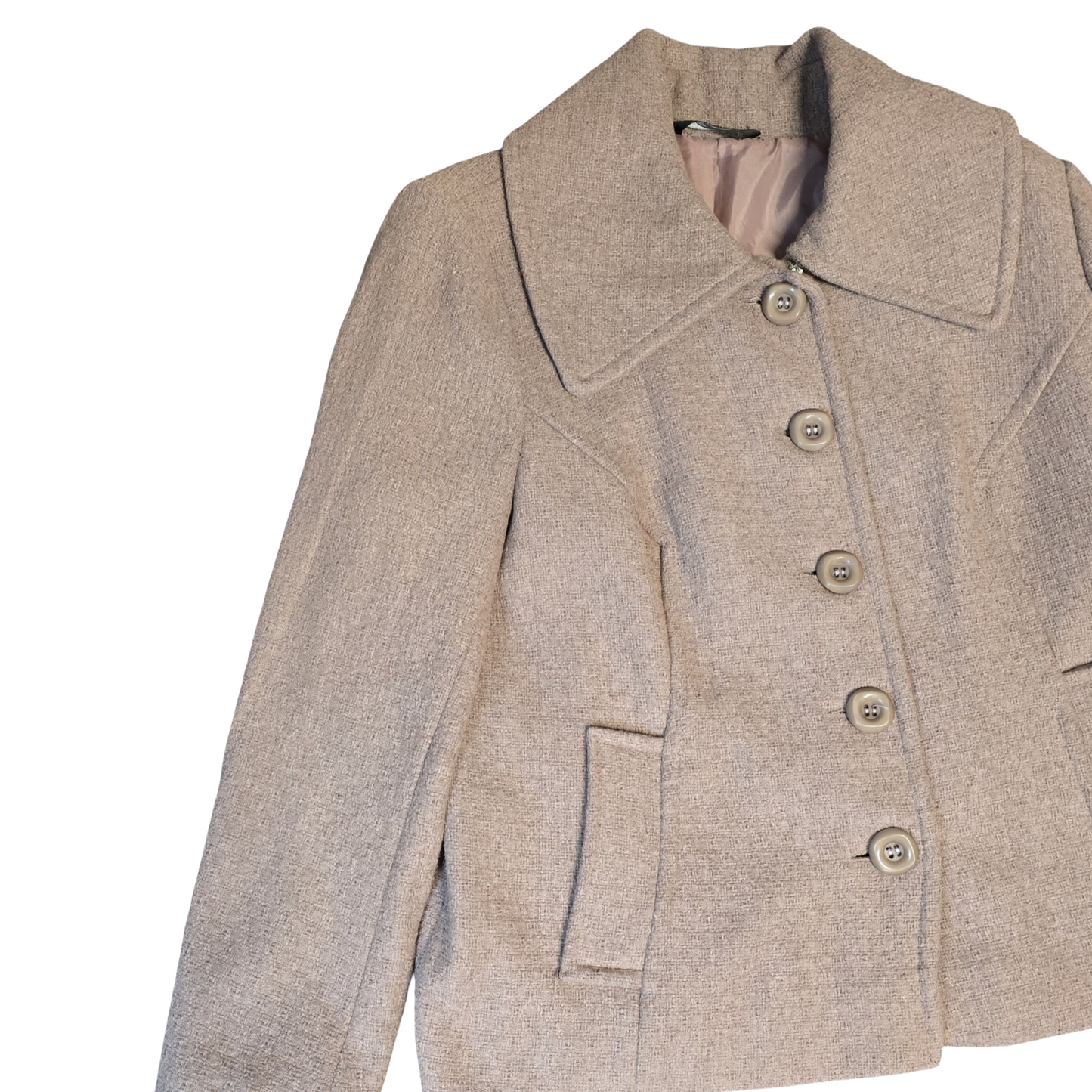 BM Peacoat Beige Size 18 Classic Smart Winter