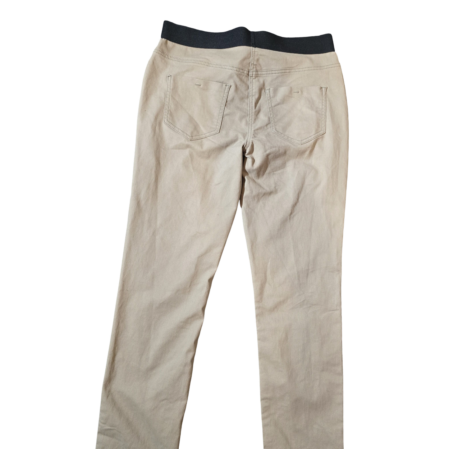 George Beige Slim Leg Jeggings – Size 14 – Elasticated Waist Everyday Staple