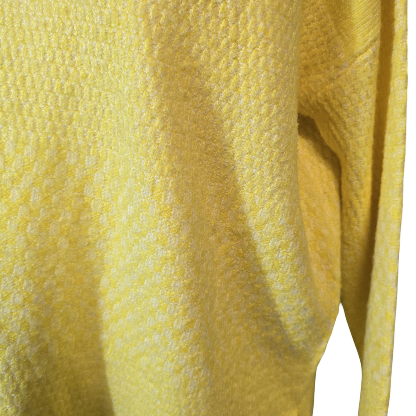 Tu Bright Yellow Relaxed Knit Jumper – Size 14