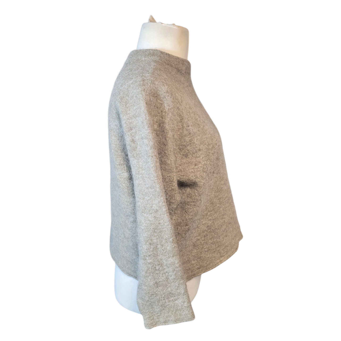 Next Grey Oversized Box-Fit Jumper – Size L (Fits size 14/16)