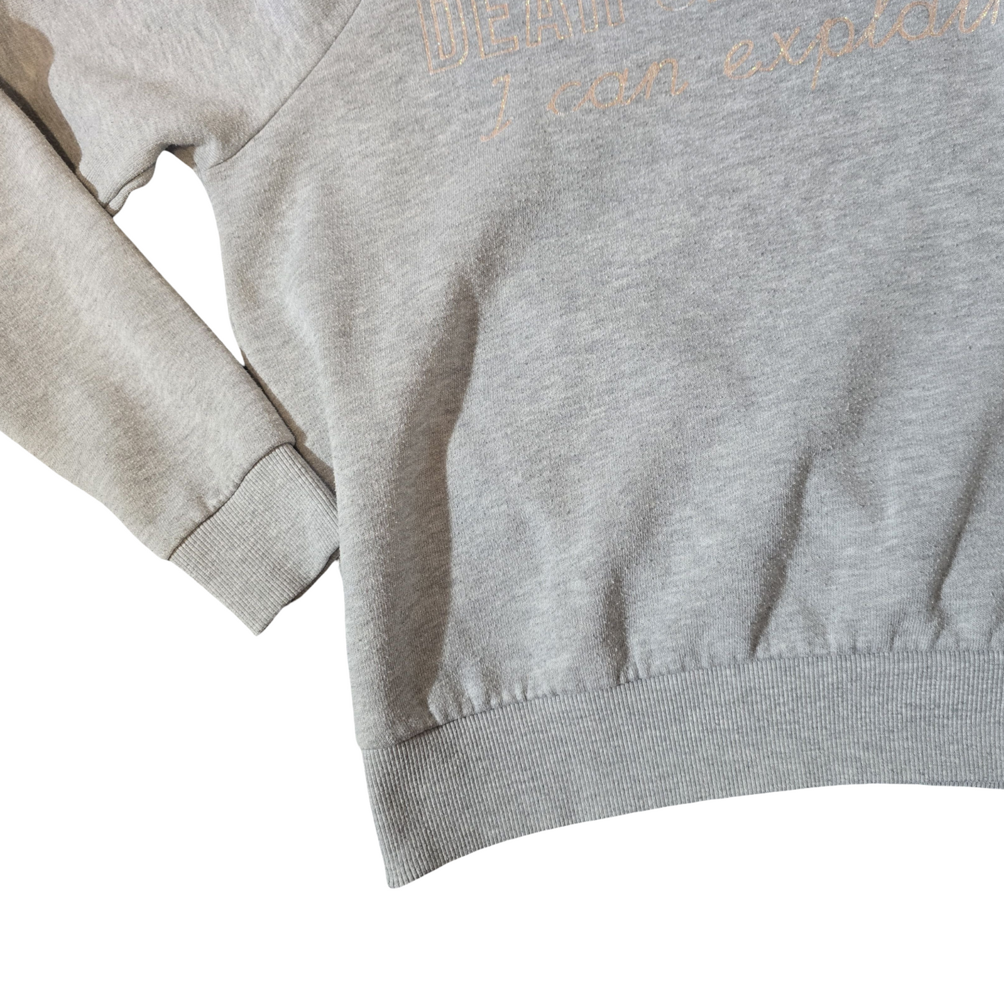 George Grey “Dear Santa, I Can Explain” Christmas Jumper – Size S (size 8/10)