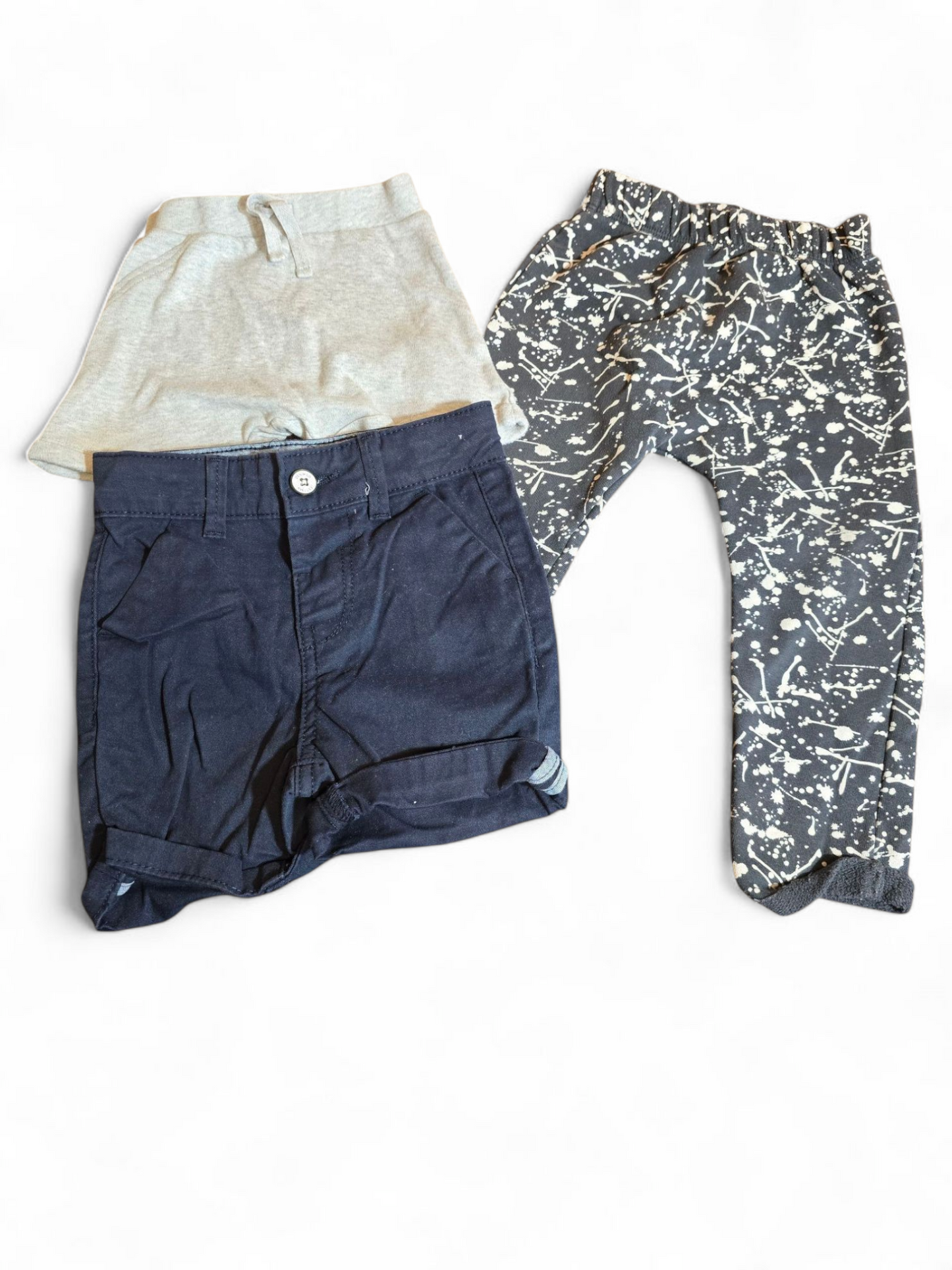 Boys Summer Clothes Bundle 18–24 Months | x5 Items | Shorts, Polo, T-Shirts, Joggers | Mixed Brands