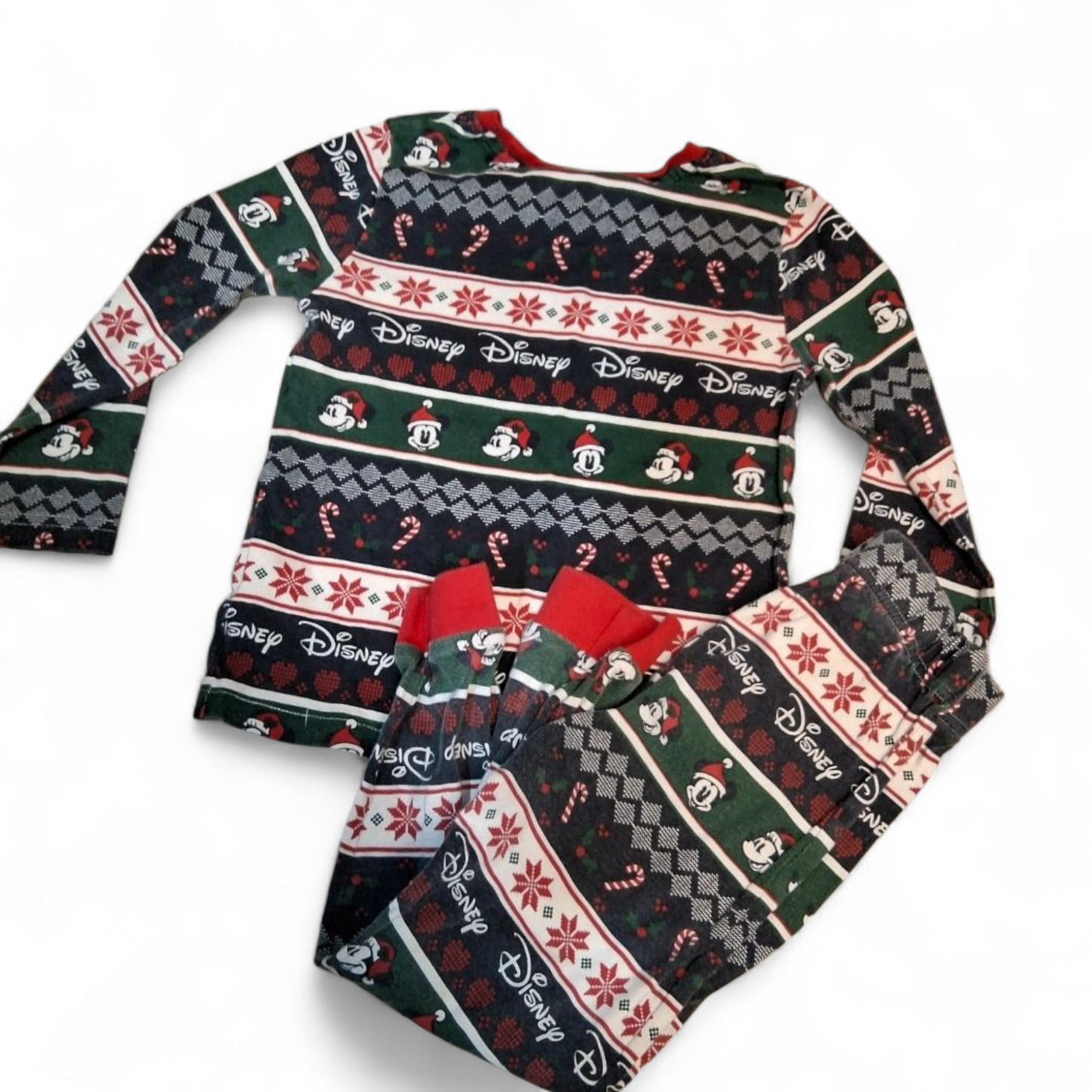 Primark Boys Disney Christmas Pyjamas – Age 3-4 Years – 100% Cotton