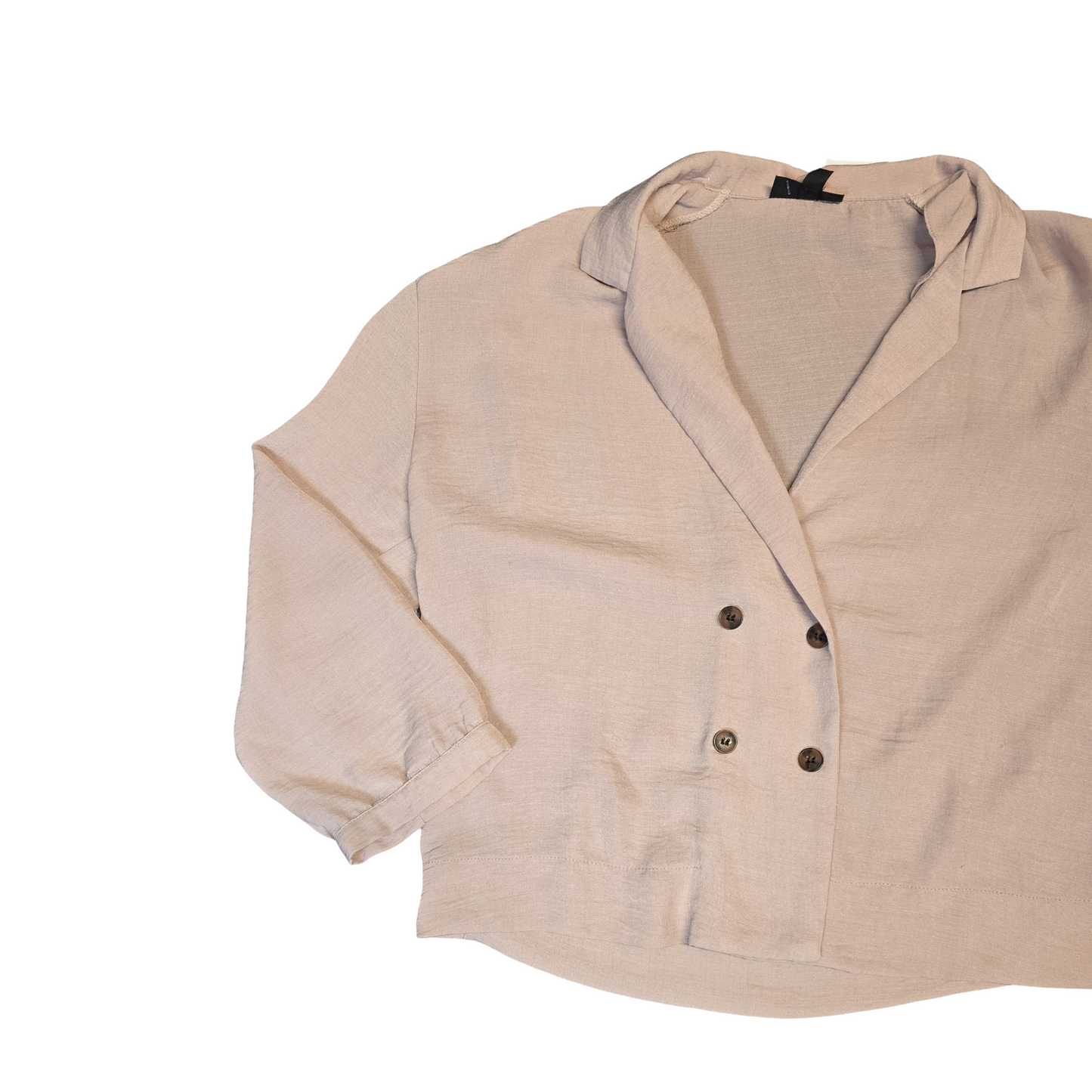 Topshop Light Pink Boxy Oversized Blouse size 12