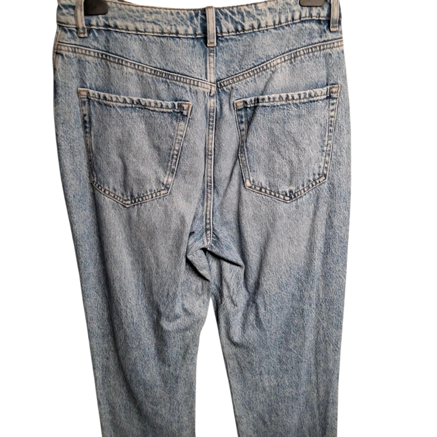 Dynamite ‘Claudia’ Distressed High-Waist Slim Jeans – Size 8 – Effortless Edge