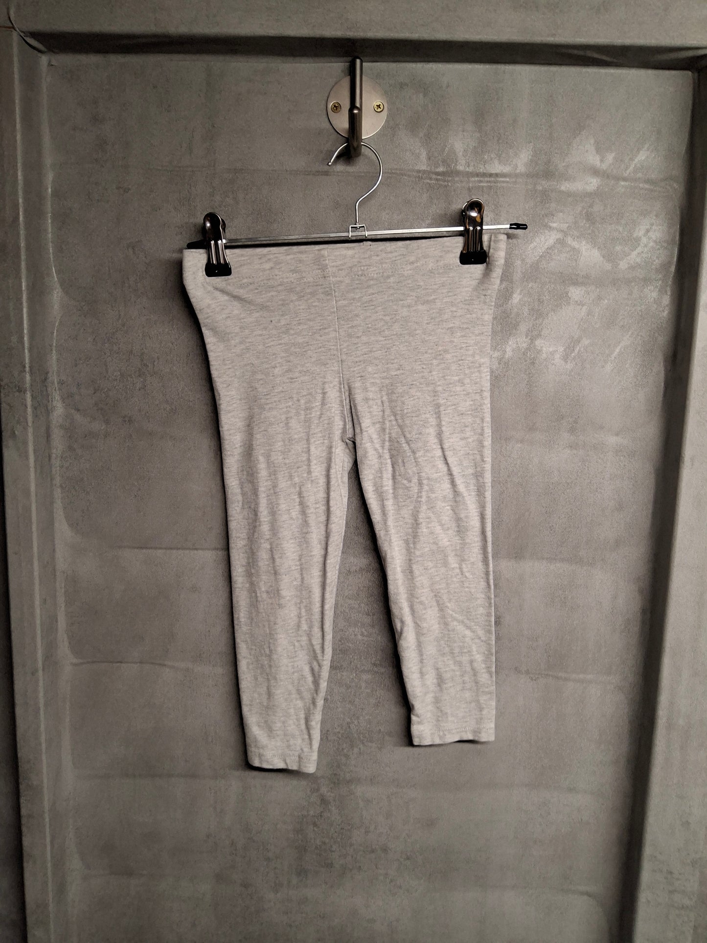 George Girls Grey Cropped Leggings – Age 4-5 Years – Cotton
