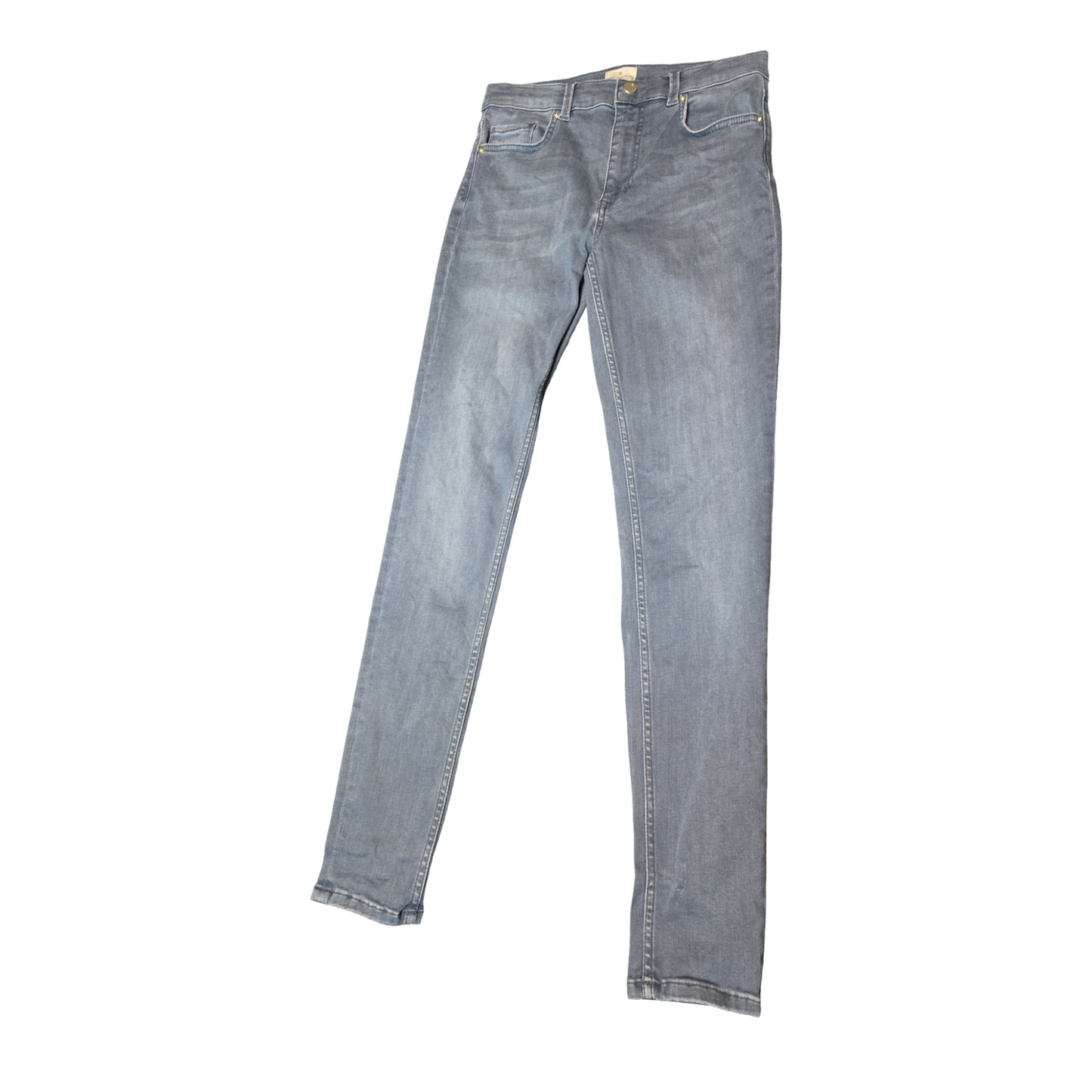 French Connection Blue High Waisted Skinny Jeans – Size 10