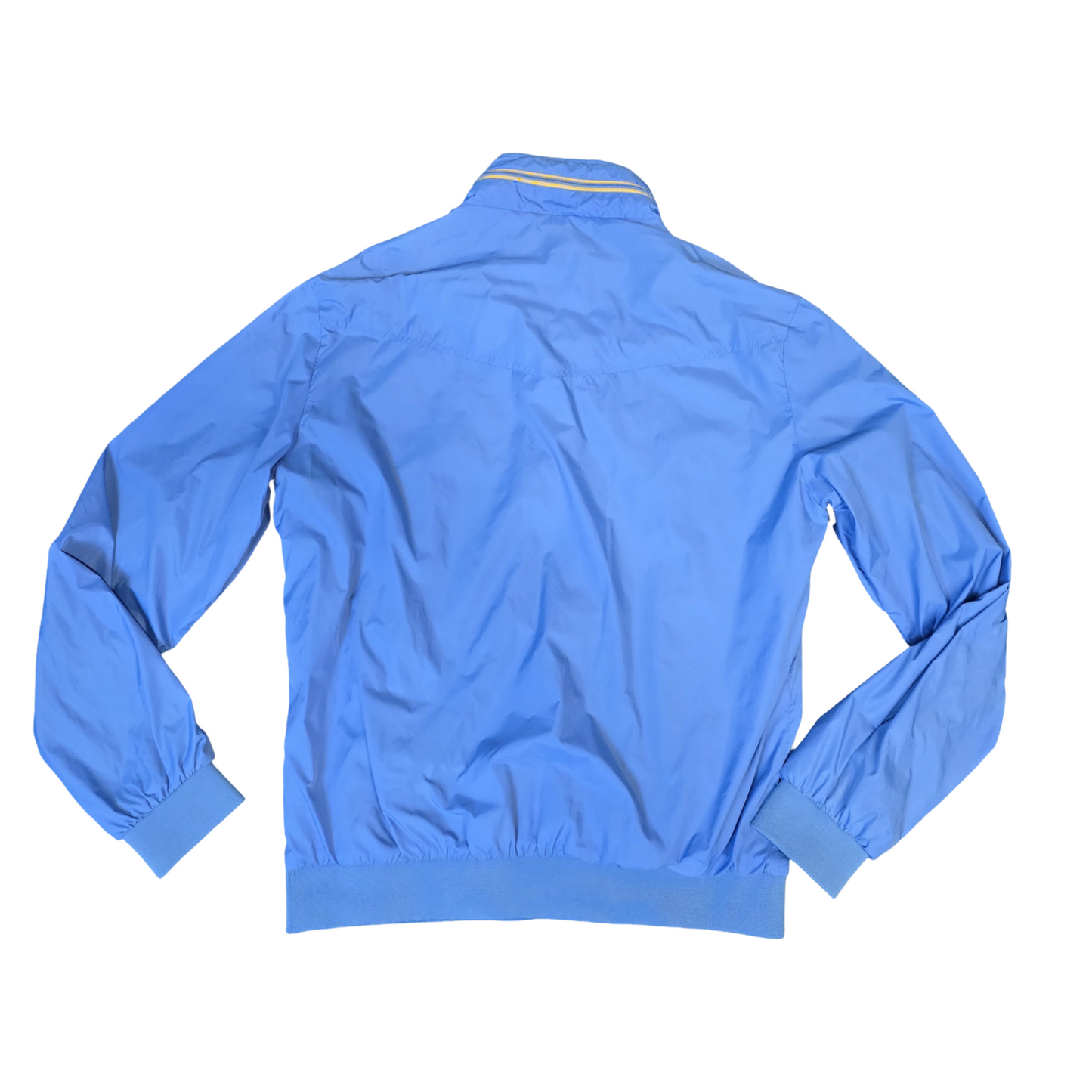 Jack & Jones Jacket Blue & Yellow Size XL Hood Lightweight