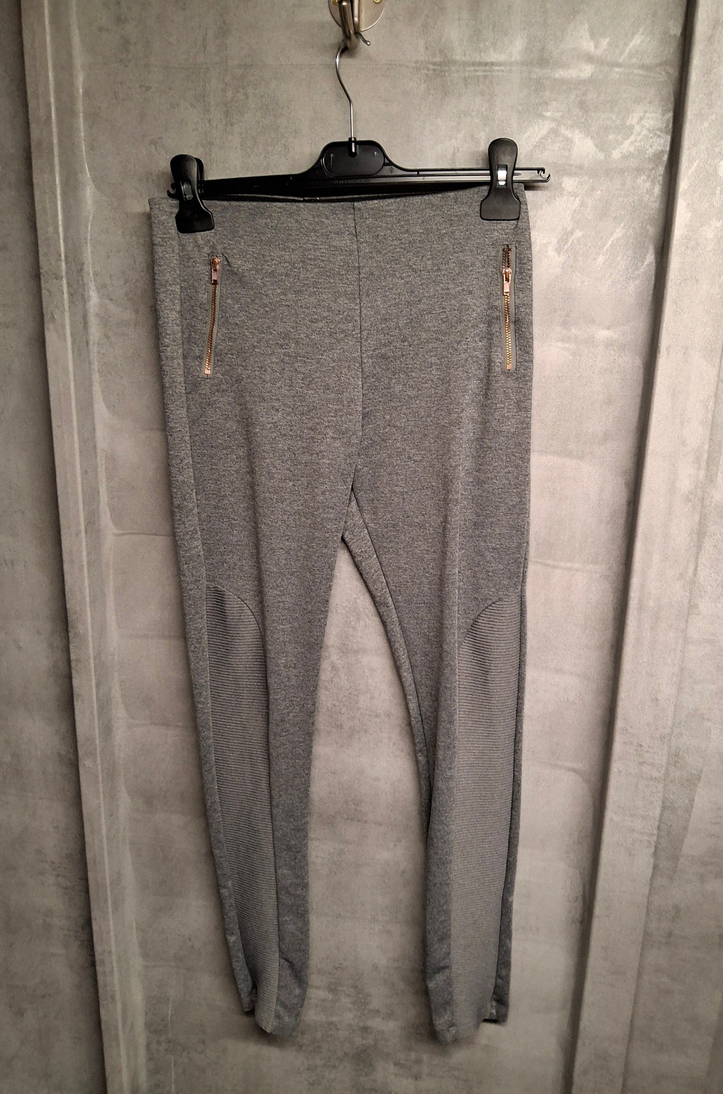 F&F Grey Leggings – Girls 11–12 Years – Stretchy Everyday Wear – Polyester