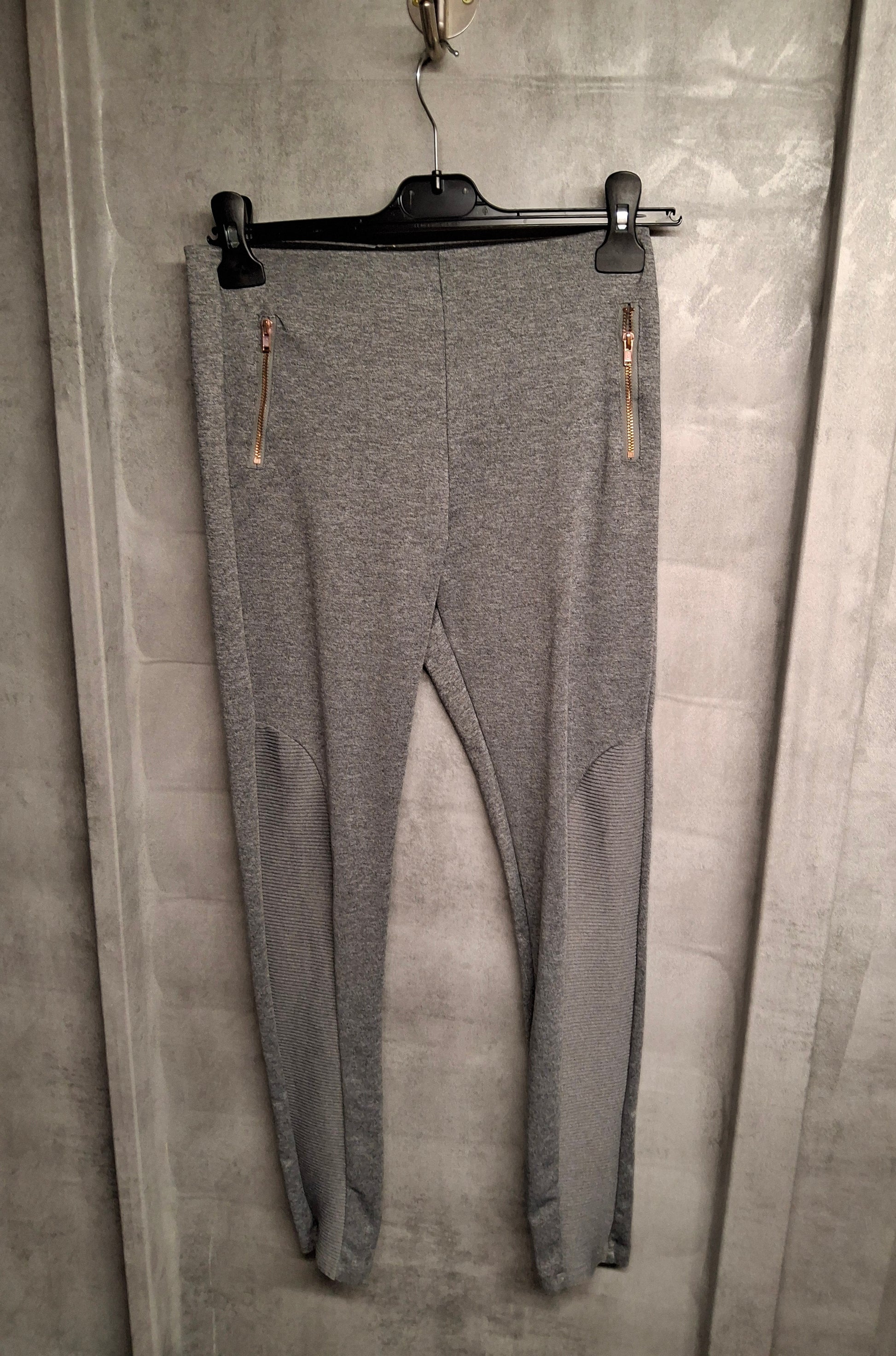 F&F Grey Leggings – Girls 11–12 Years – Stretchy Everyday Wear – Polyester