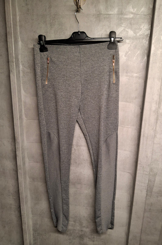 F&F Grey Leggings – Girls 11–12 Years – Stretchy Everyday Wear – Polyester