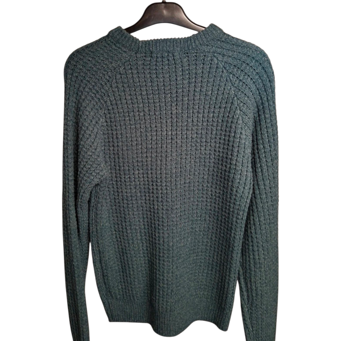 Tu Teal Green Knitted Jumper – Men’s XS – 100% Acrylic