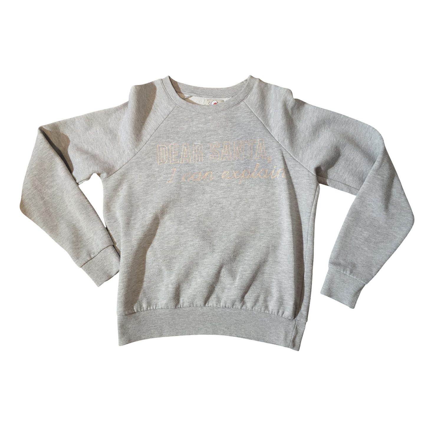 George Grey “Dear Santa, I Can Explain” Christmas Jumper – Size S (size 8/10)