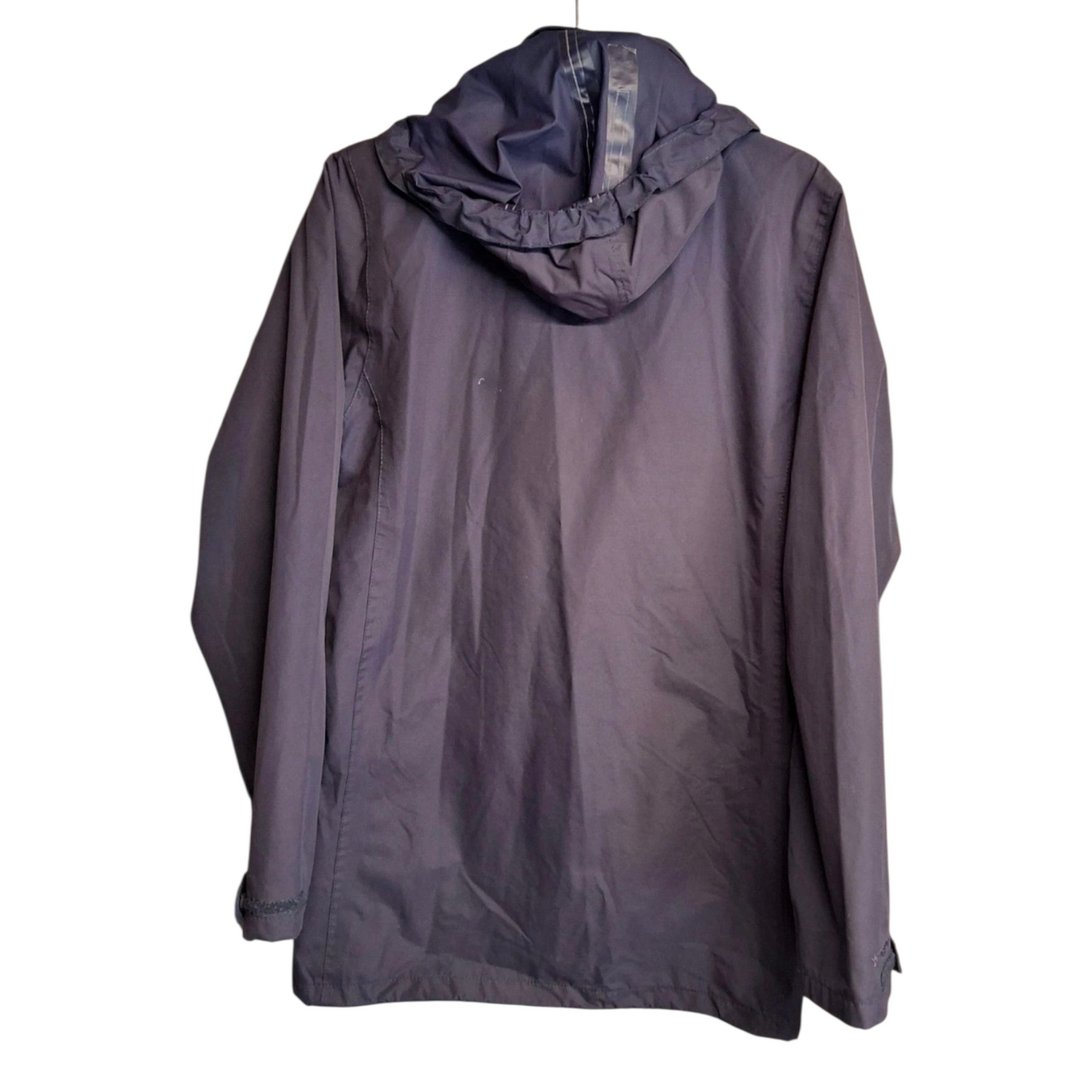 Regatta Purple Hydrafort Waterproof Jacket – Hooded – UK 12/14 – Zip & Velcro