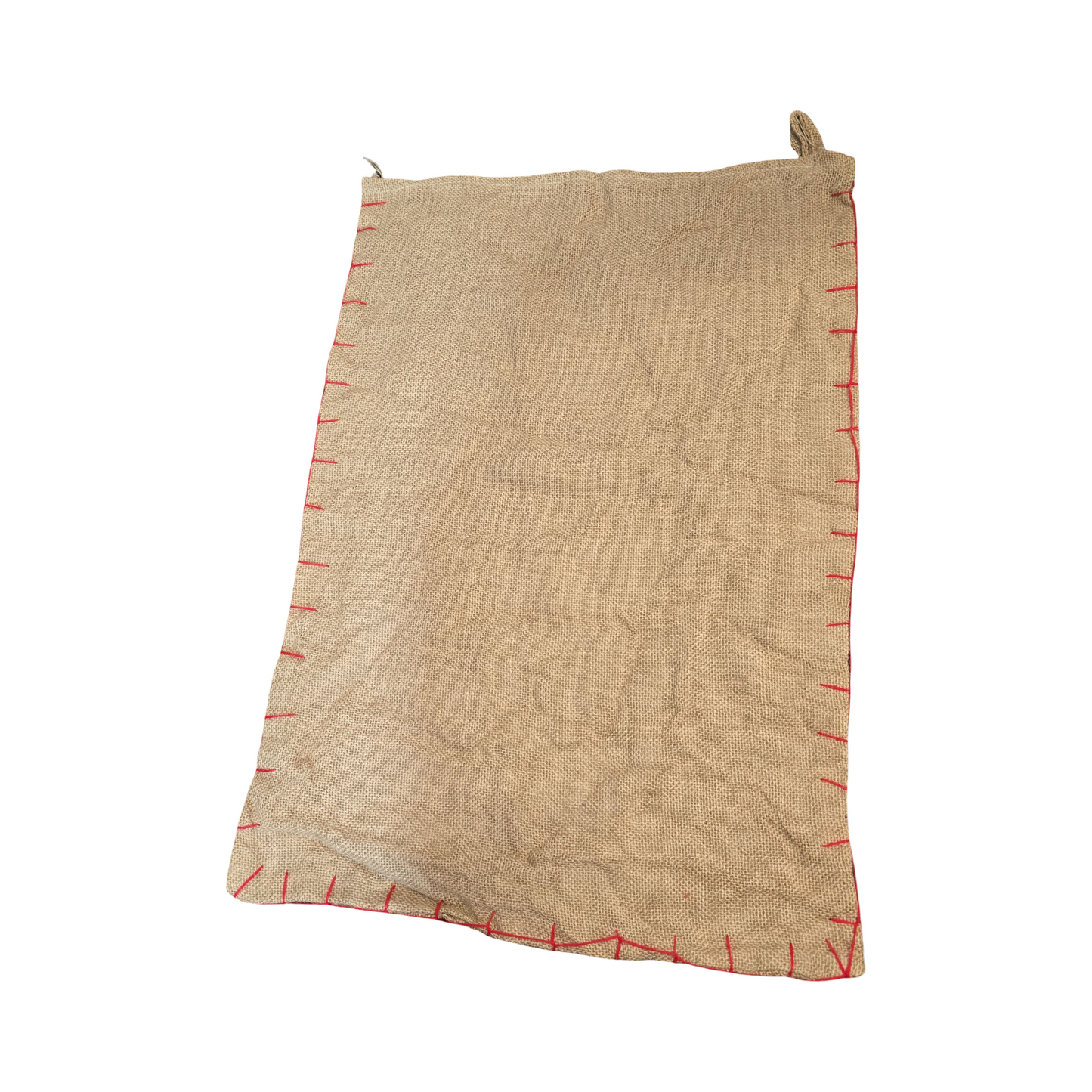 Christmas Hessian Gift Sack – Reindeer Print – W19” x L26.5”