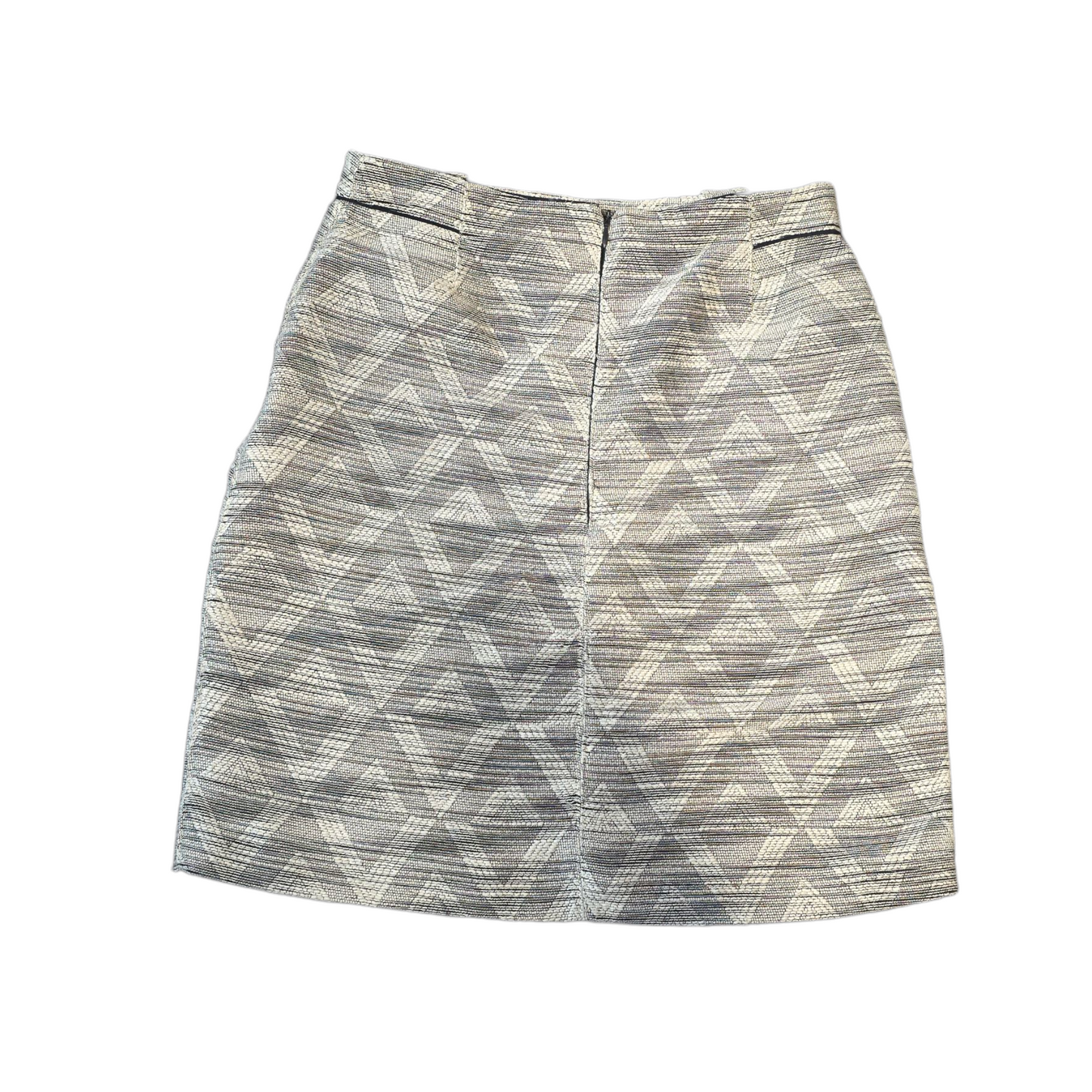 Tu Black, White, Grey Knit Mini Skirt – Size 8 – Textured, Chic & Easy to Style