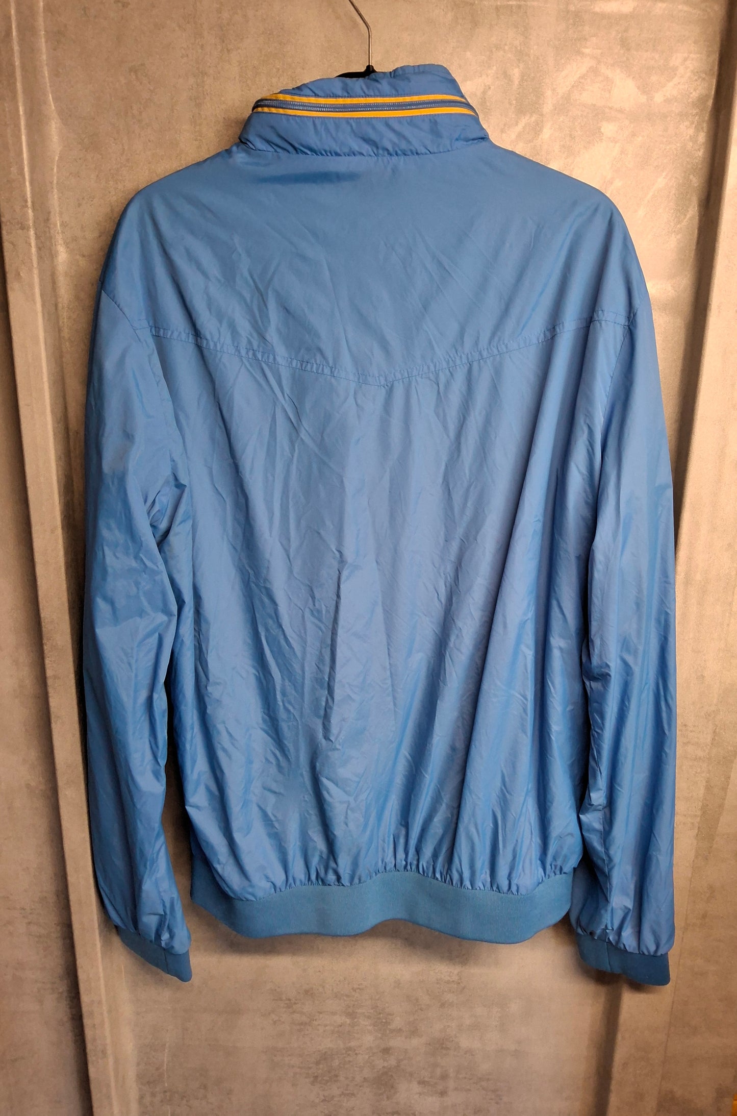 Jack & Jones Core Blue Lightweight Rain Jacket – XL – Hooded & Mesh Lined