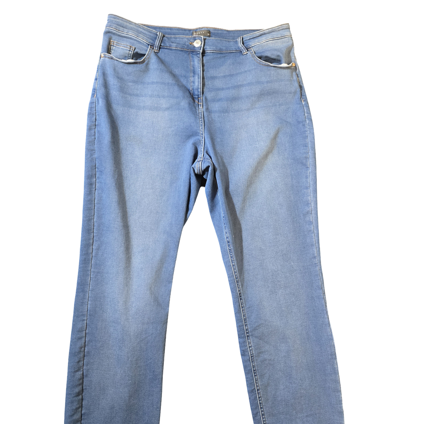 Matalan Curve Blue Skinny Jeans – High Waist – Size 20