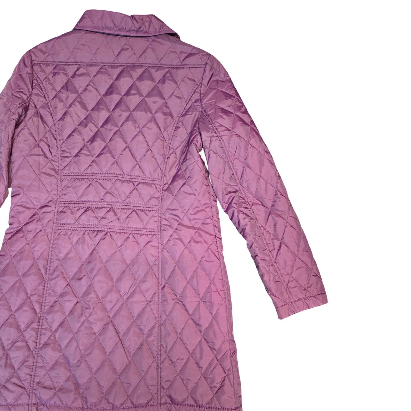 Centigrade Coat Purple XS Size 6-8 Quilted Smart Causal