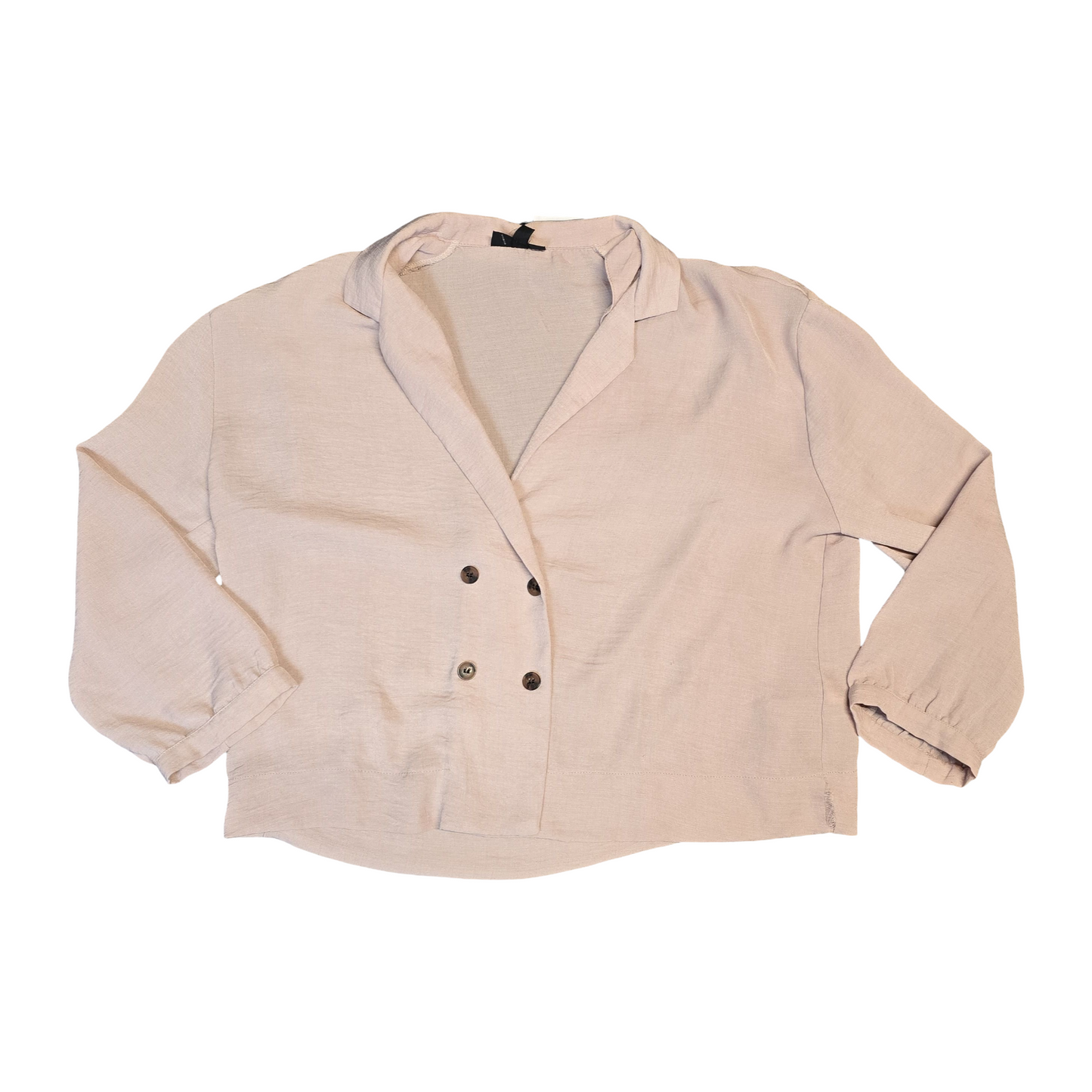 Topshop Light Pink Boxy Oversized Blouse UK 12