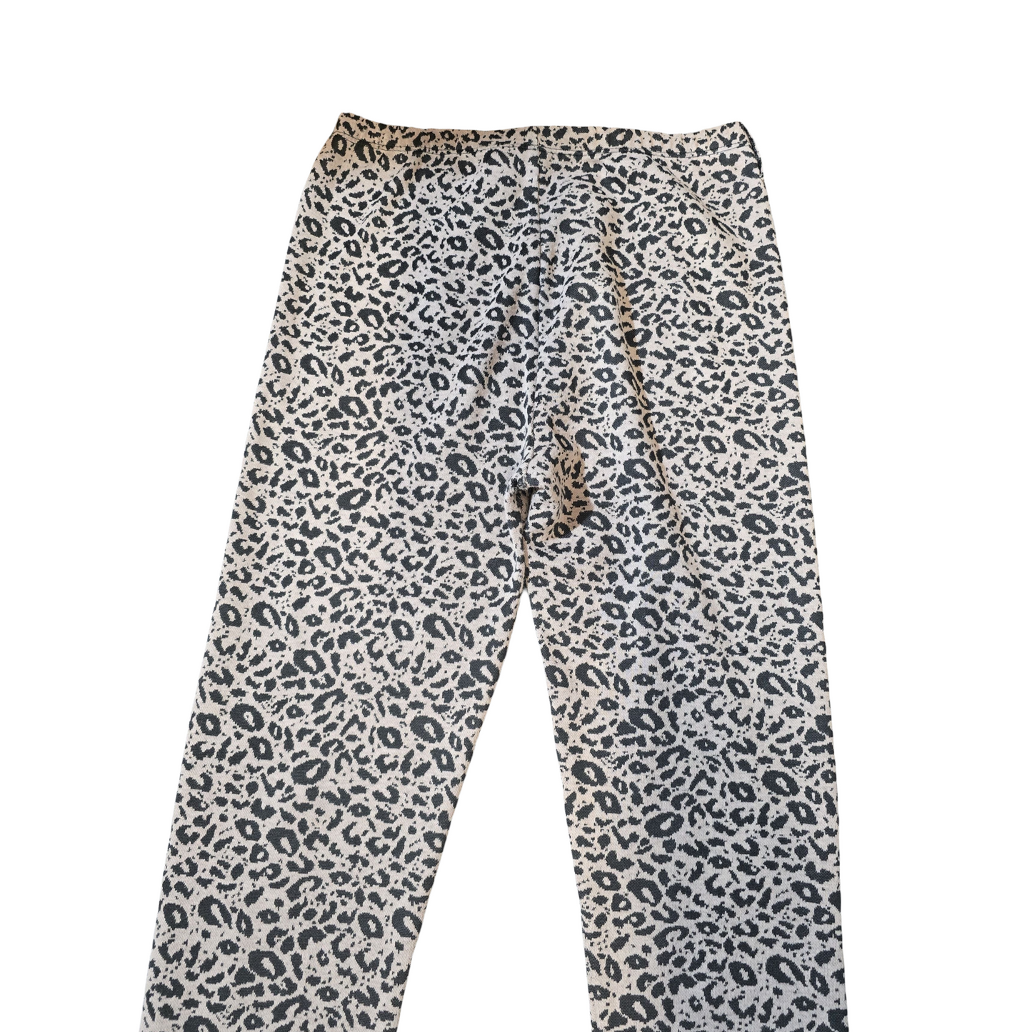 Matalan Girls leopard print leggings 12/13years