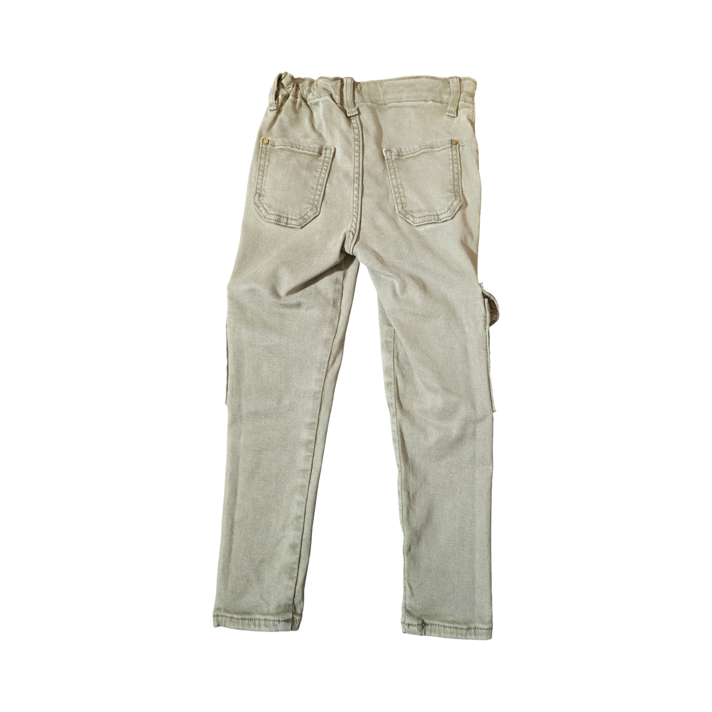 River Island Kids Khaki Green Cargo Skinny Jeans – Age 5