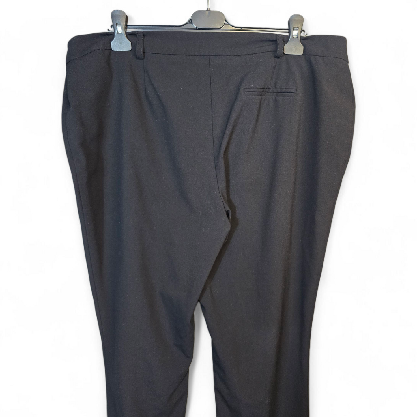 Matalan Black Bootcut Work Trousers – Size 18 – High Waisted Smart Office Style