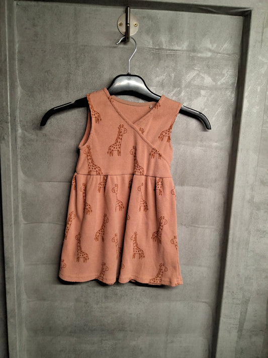 George Girls Pink Sleeveless Dress – Age 2-3 Years – Cotton Blend