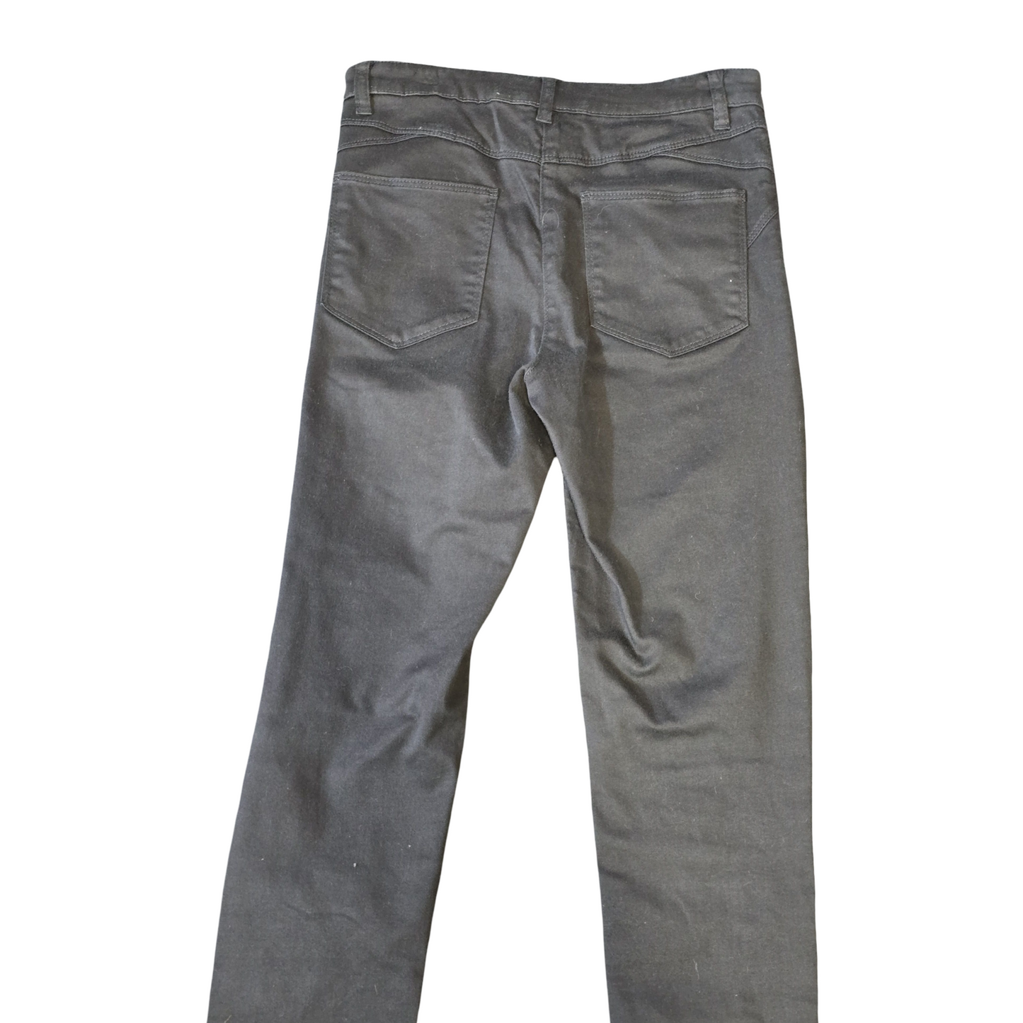 M&S Black High-Waisted Skinny Jeans – Size 10