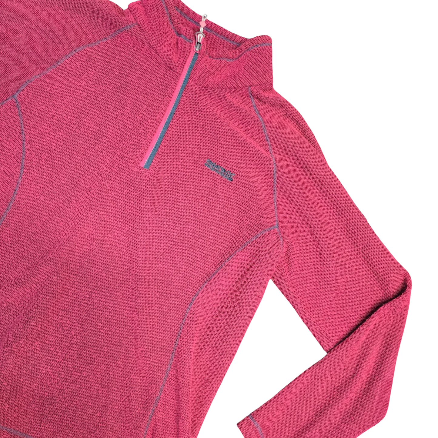 Regatta Jumper Pink Size 12 1/4 Zip Causal