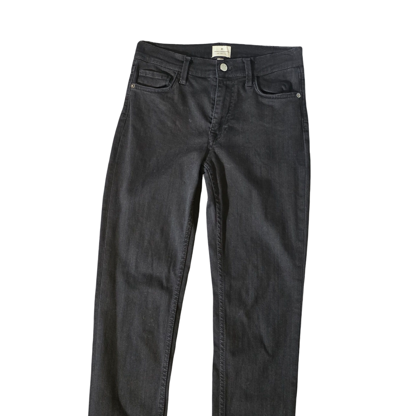 French Connection Black Skinny Jeans – High Waisted – Size 10