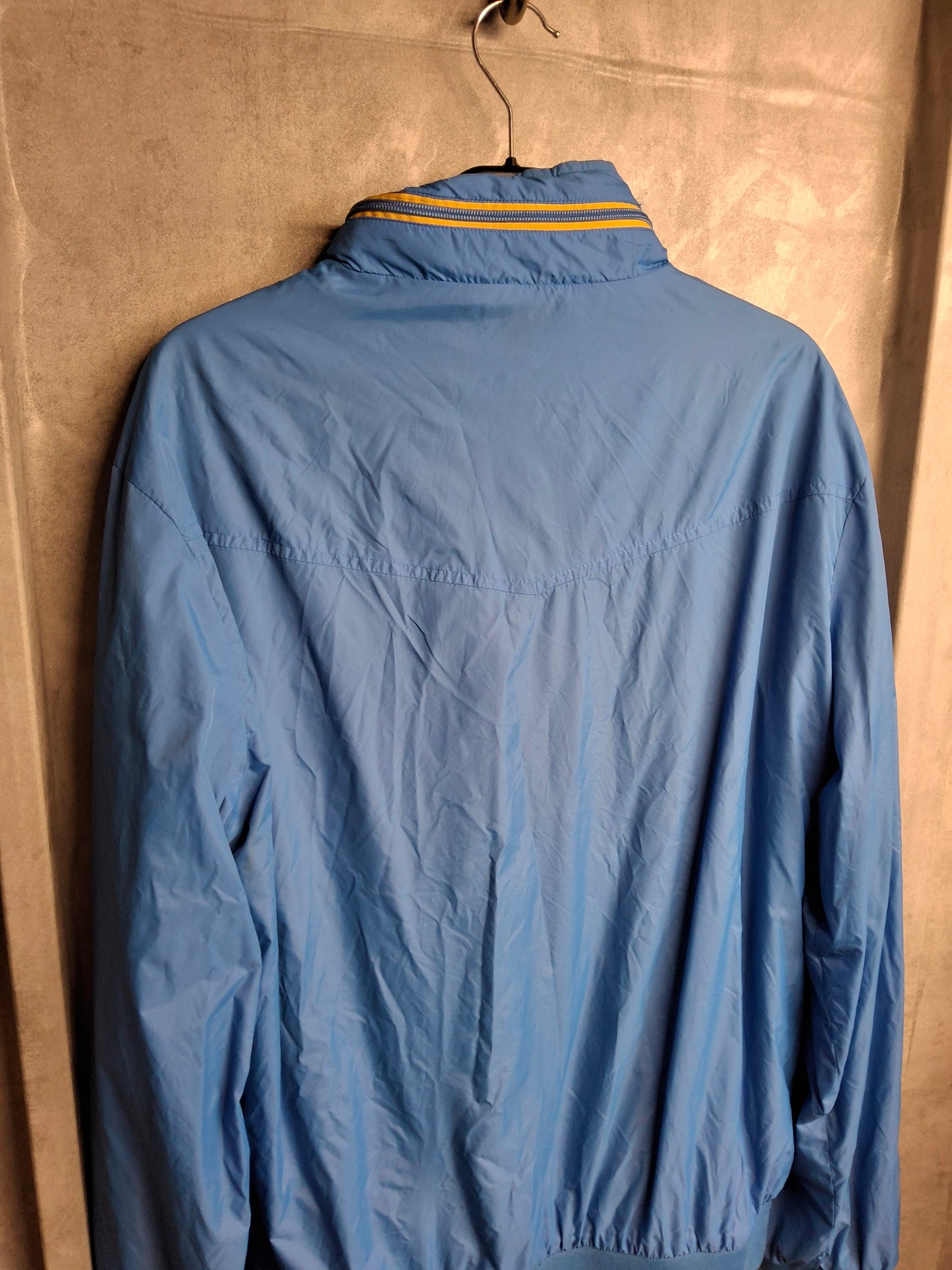 Jack & Jones Core Blue Lightweight Rain Jacket – XL – Hooded & Mesh Lined