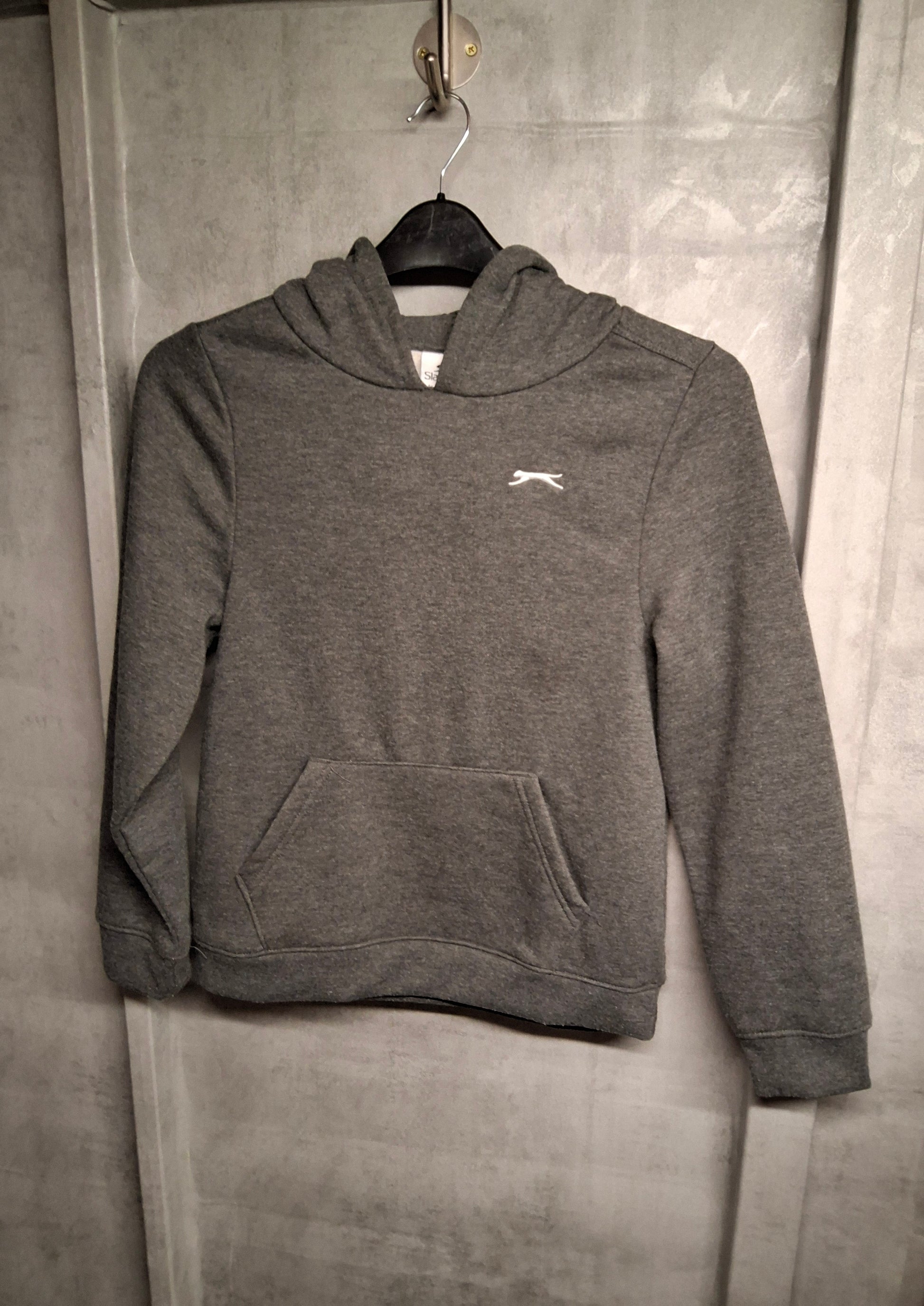 Slazenger boys grey hoodie age 13years 