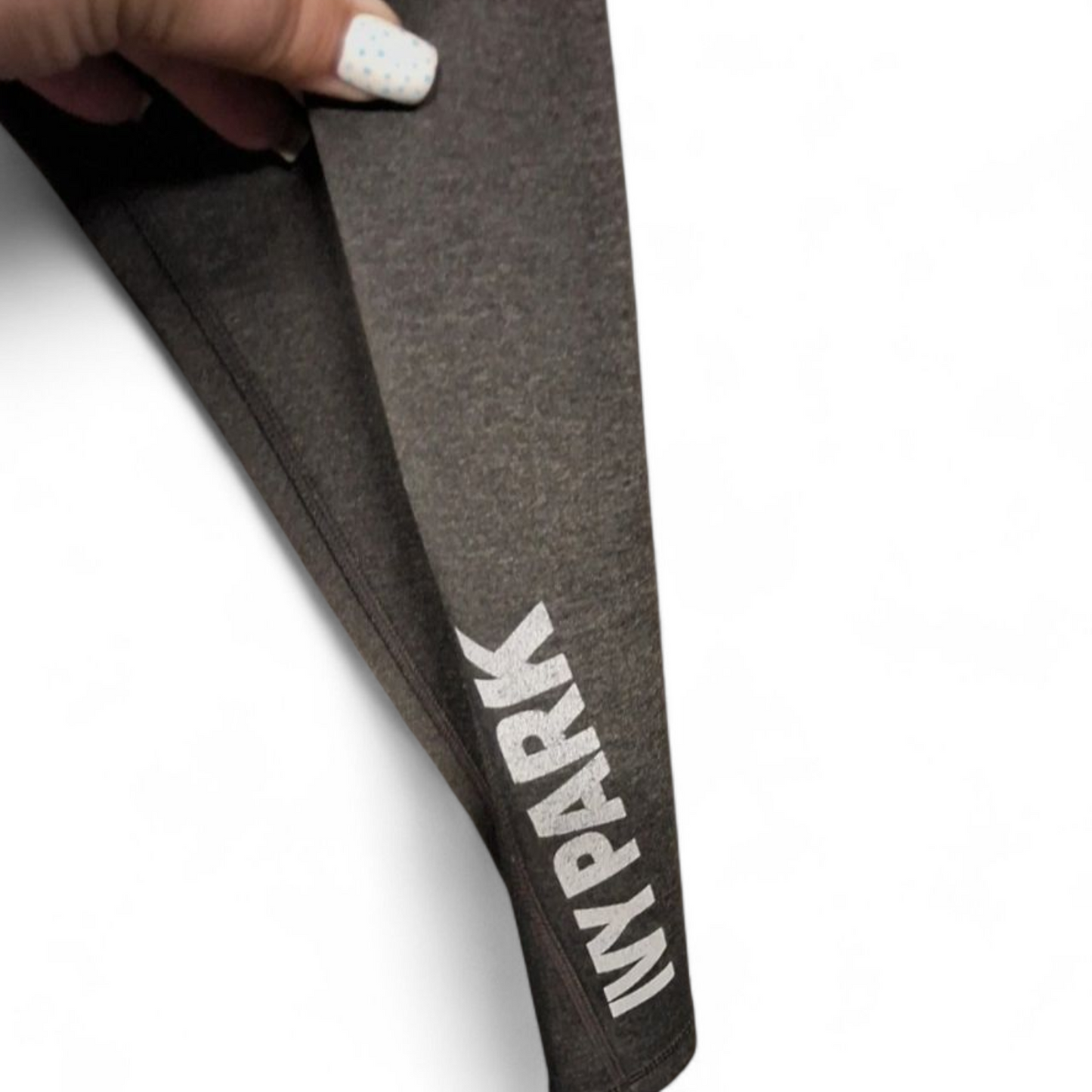 Ivy Park Grey Cropped Gym Leggings – Size M (UK size 10/12) – Activewear