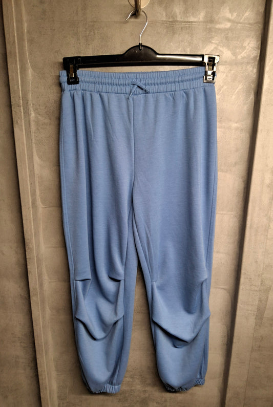Primark Blue Jogging Bottoms – Girls 12–13 Years – Polyester Viscose