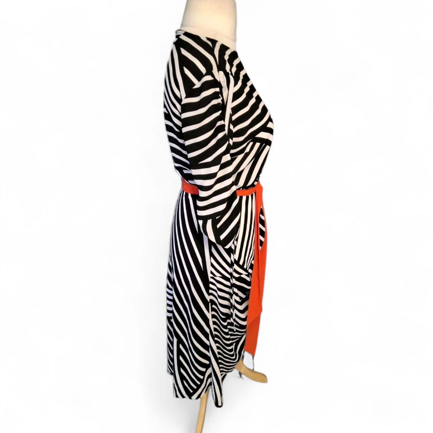 Studio by Preen Graphic Stripe Midi Dress – Size 12