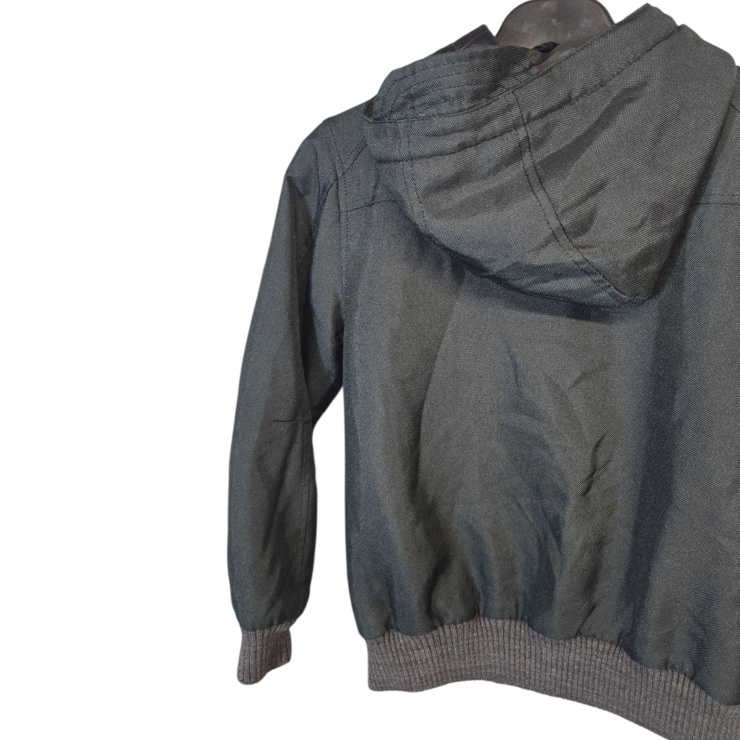 Next Black Hooded Winter Coat – Age 8 – Warm, Cosy & Ready for Winter Boys