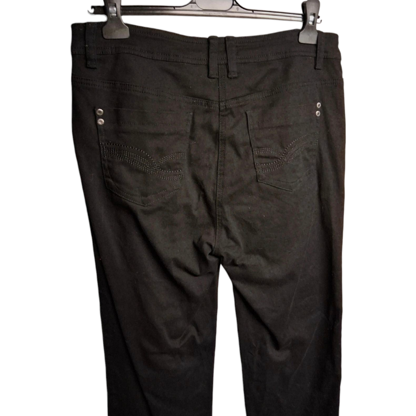 M&Co Black Bootcut Jeans – Size 14 – High Waisted Everyday Classic