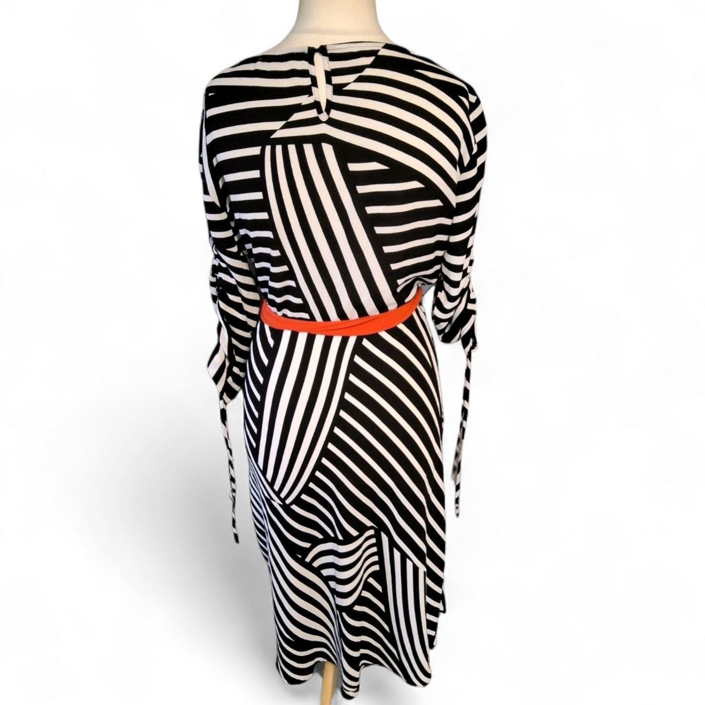Studio by Preen Graphic Stripe Midi Dress – Size 12